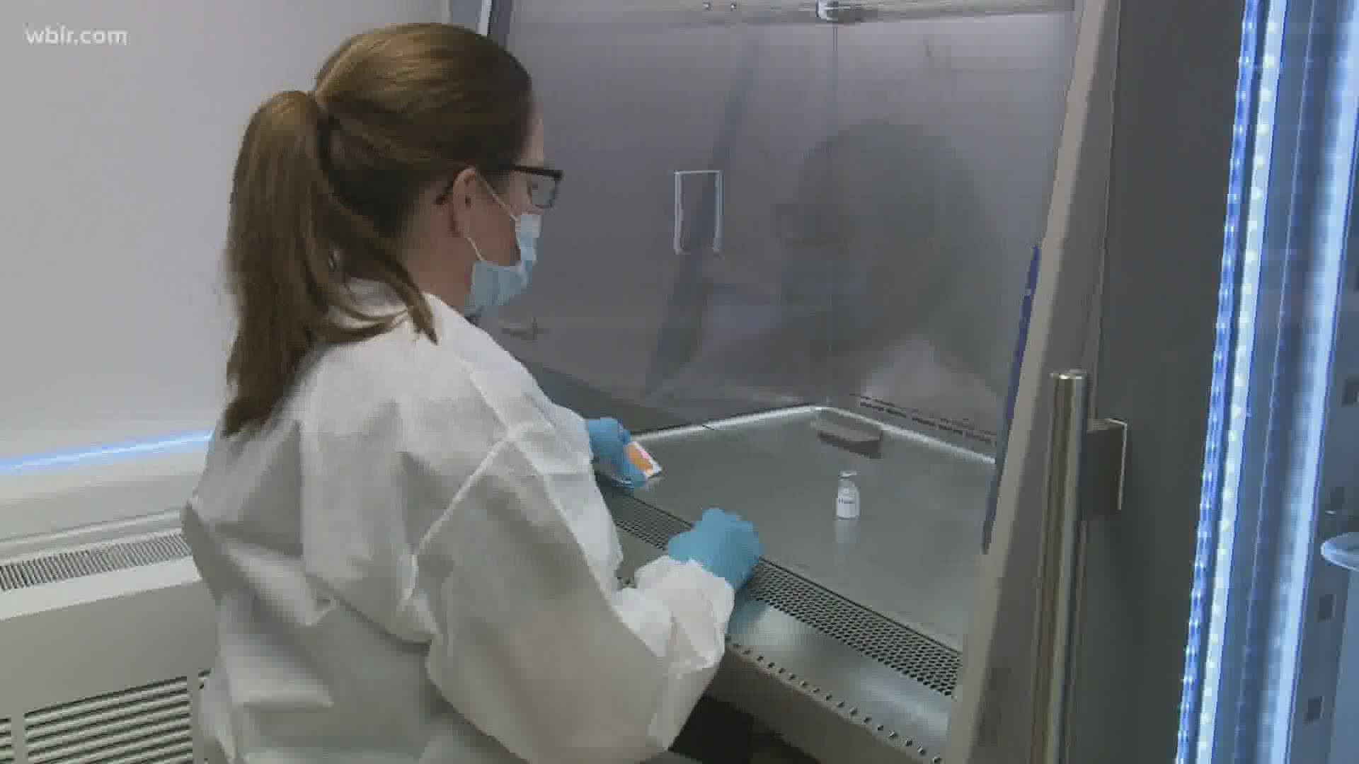 Human testing is underway in Knoxville on an experimental vaccine that is showing promise in the fight against the coronavirus.