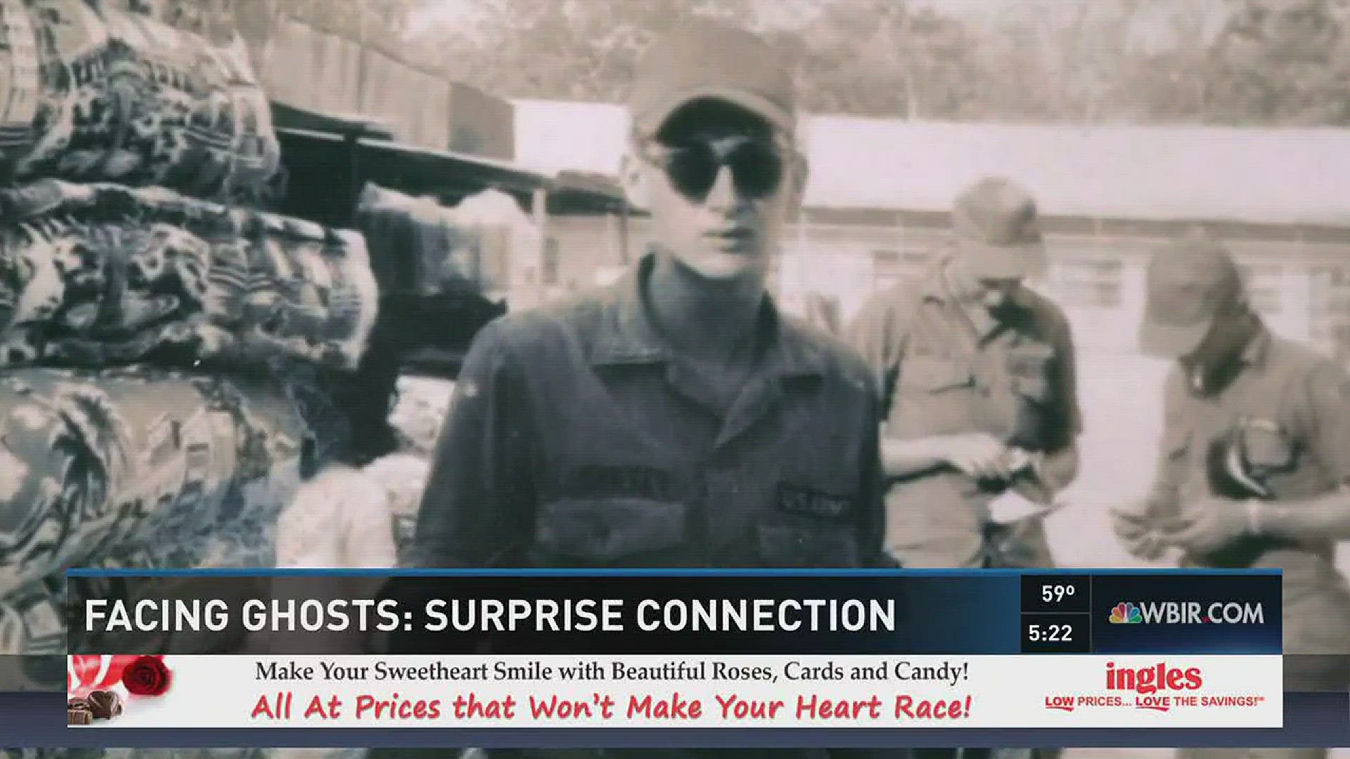 Anchor John Becker travels around Vietnam with war veterans and this veteran meets someone from his past.