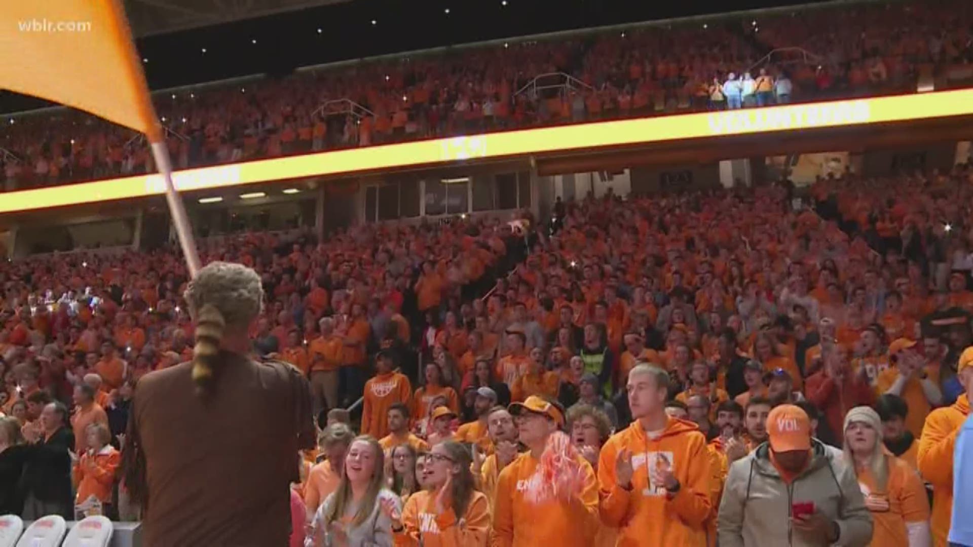 Vol fans know how loud basketball games can get in Knoxville, and now so does everyone else.