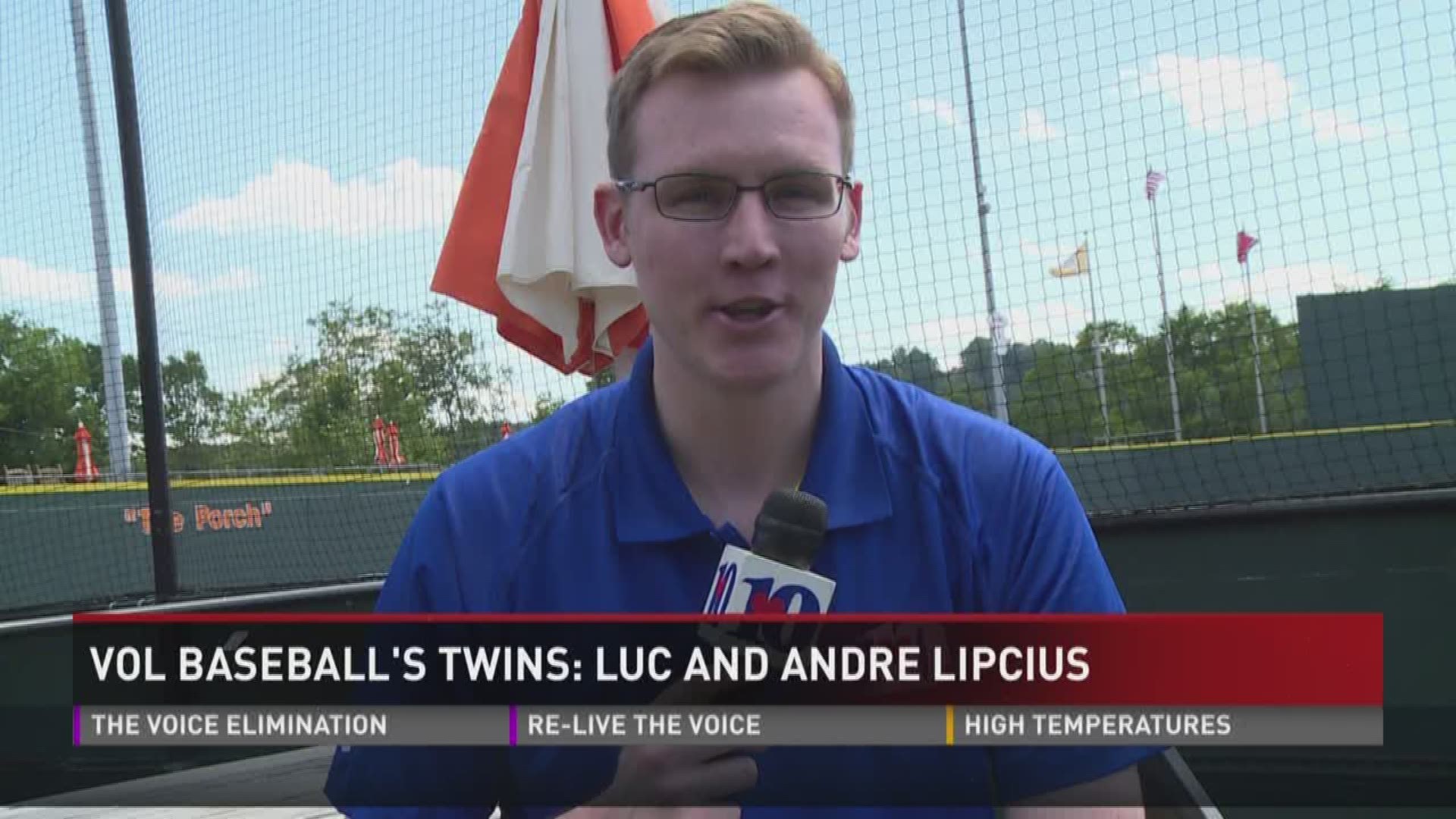 Luc and Andre Lipcius are the first known set of twins to both start for Tennessee baseball.