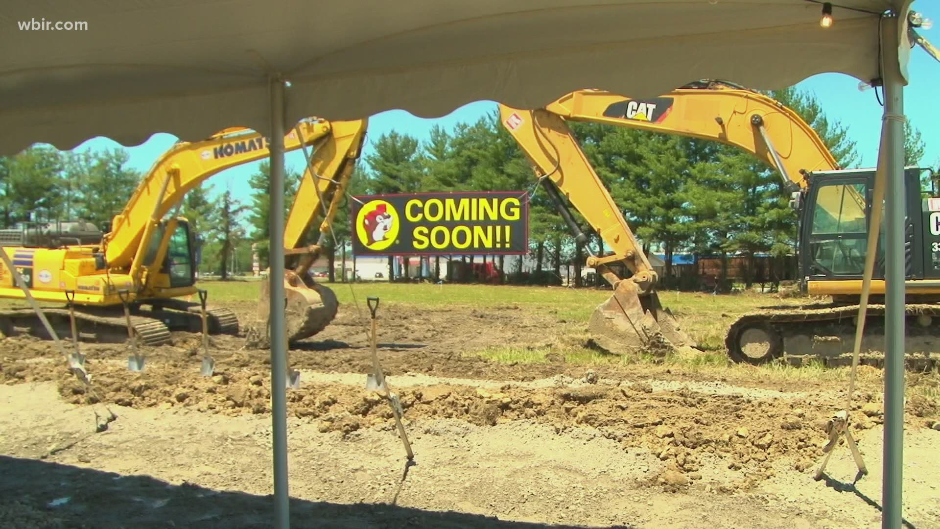 Buc-ee's travel center will be located on Genesis Road in Crossville.