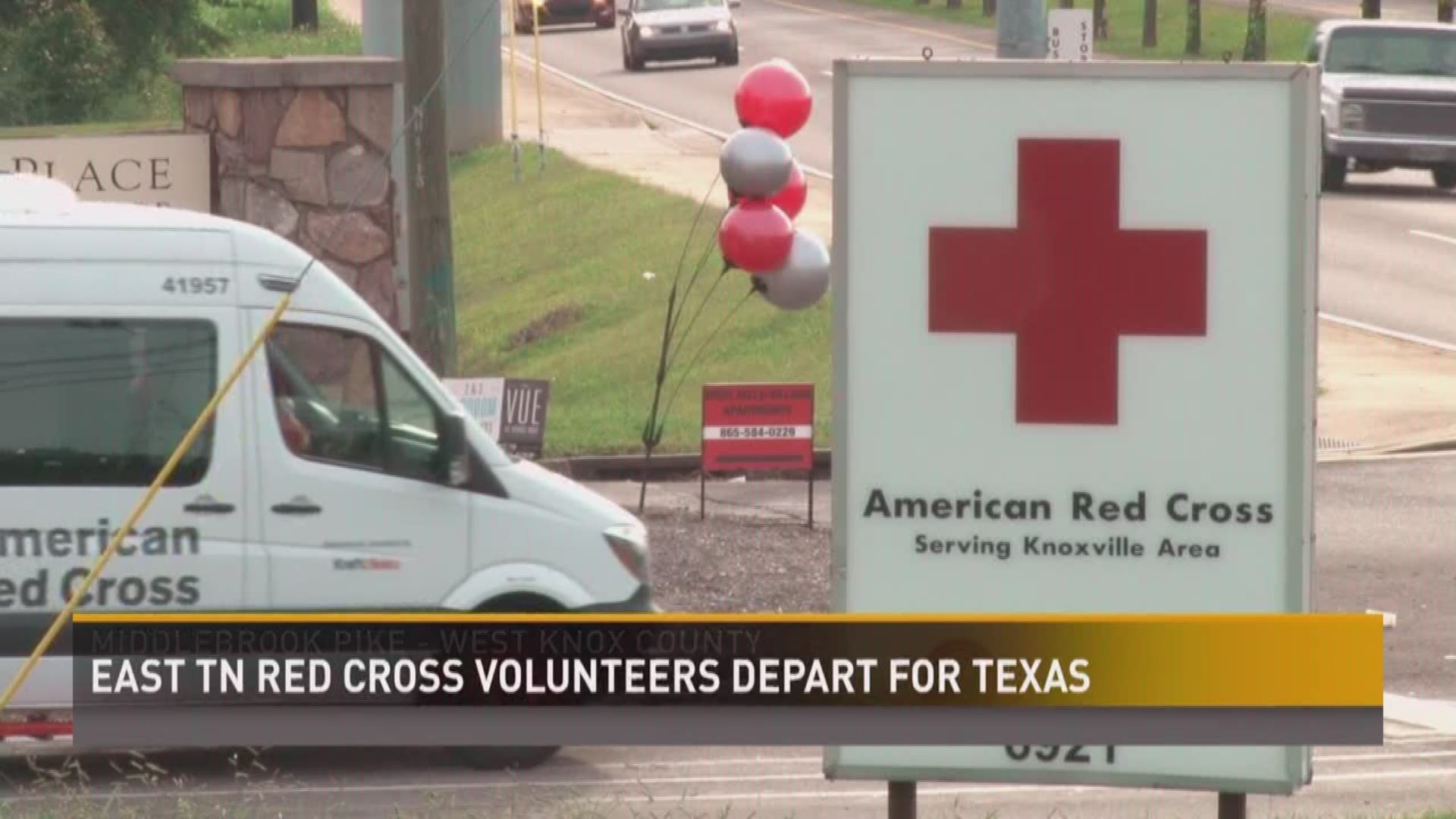 Seven ted Cross volunteers from East Tennessee are headed for Houston to help flood victims, while others are waiting for orders to deploy
