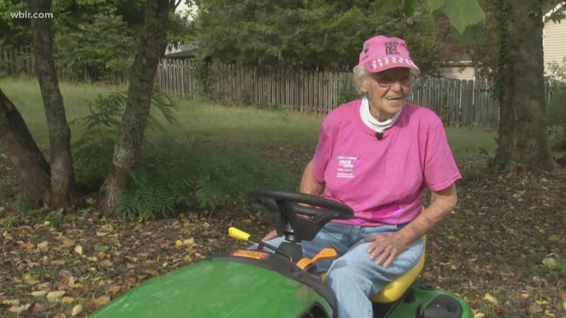 Ruth Claiborne is a familiar face for anyone who's attended Knoxville's Komen Race for the Cure.
