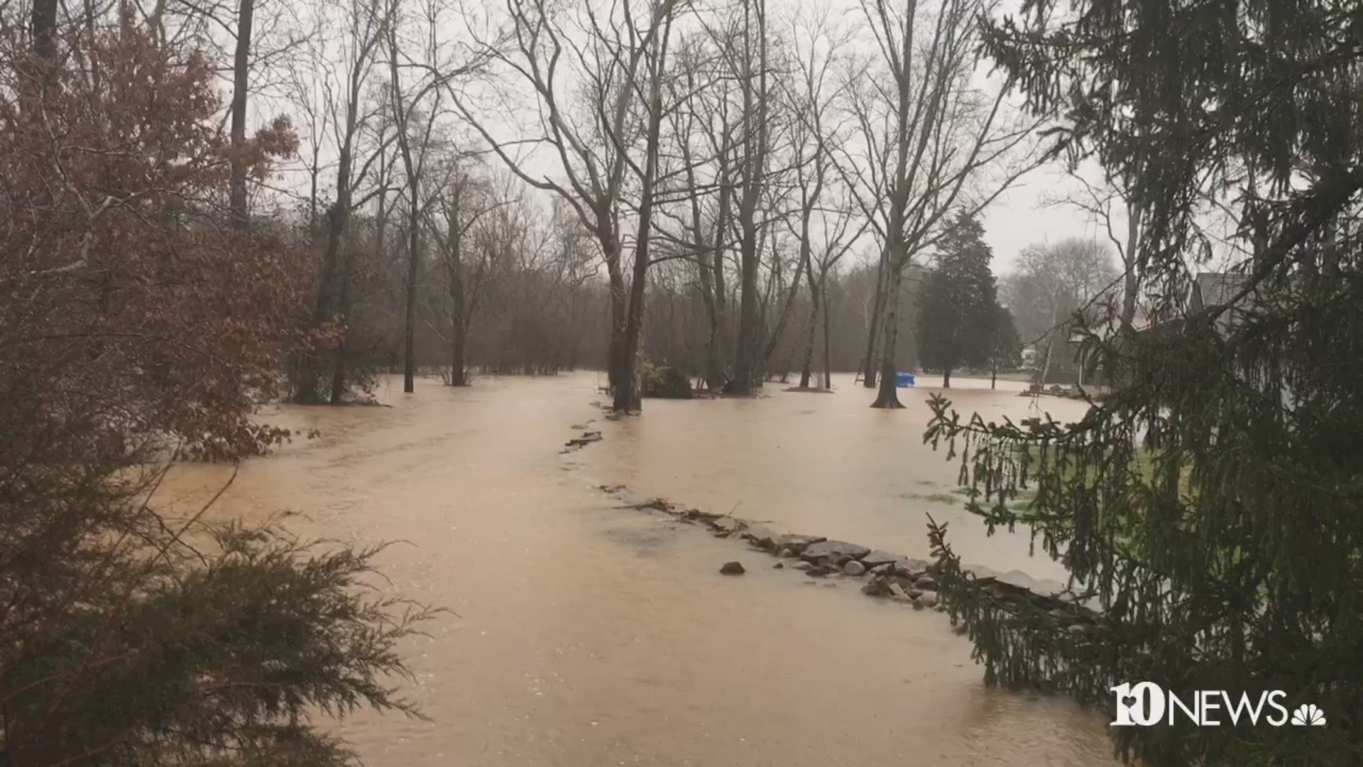A look at the flooding.