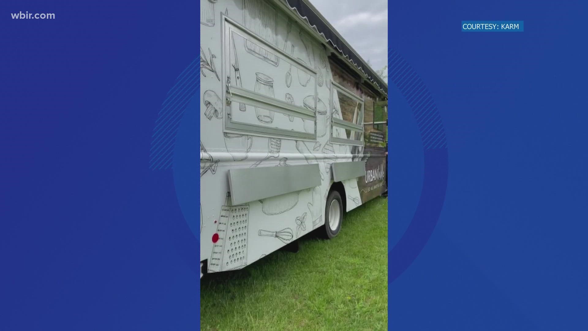 Officials said that the food truck is a part of the mission of Knox Area Rescue Ministries.