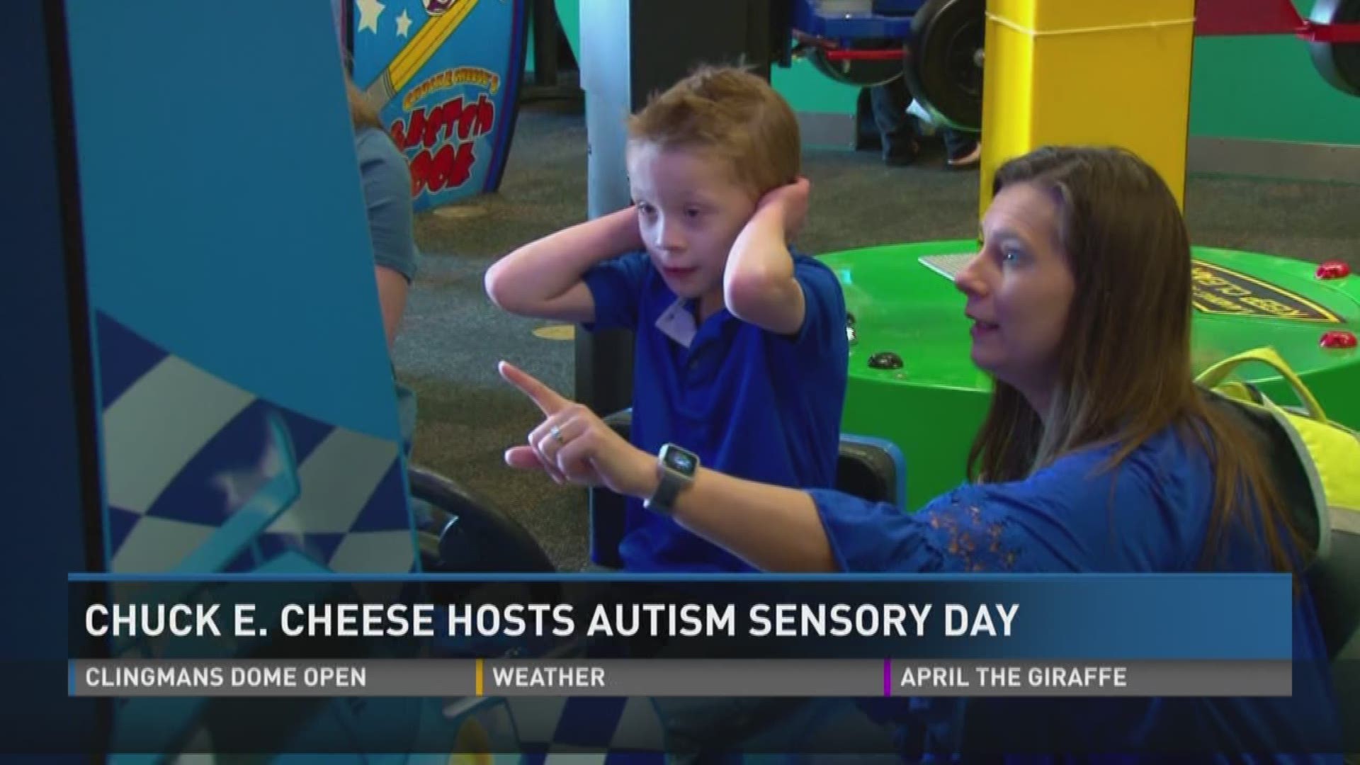 Chuck E Cheese kicked off world Autism awareness day this morning with a sensory-sensitive experience for its guests.