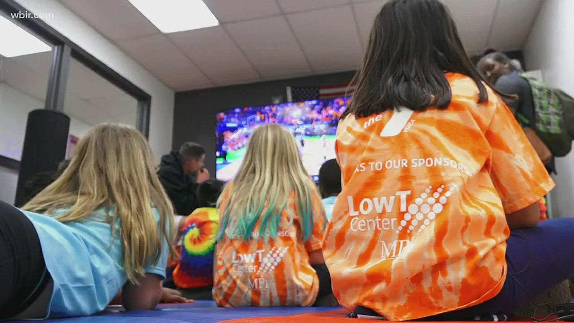 March 15, 2018: Some of the smallest Vol fans gave the biggest reactions to the team's first-round NCAA tournament win.