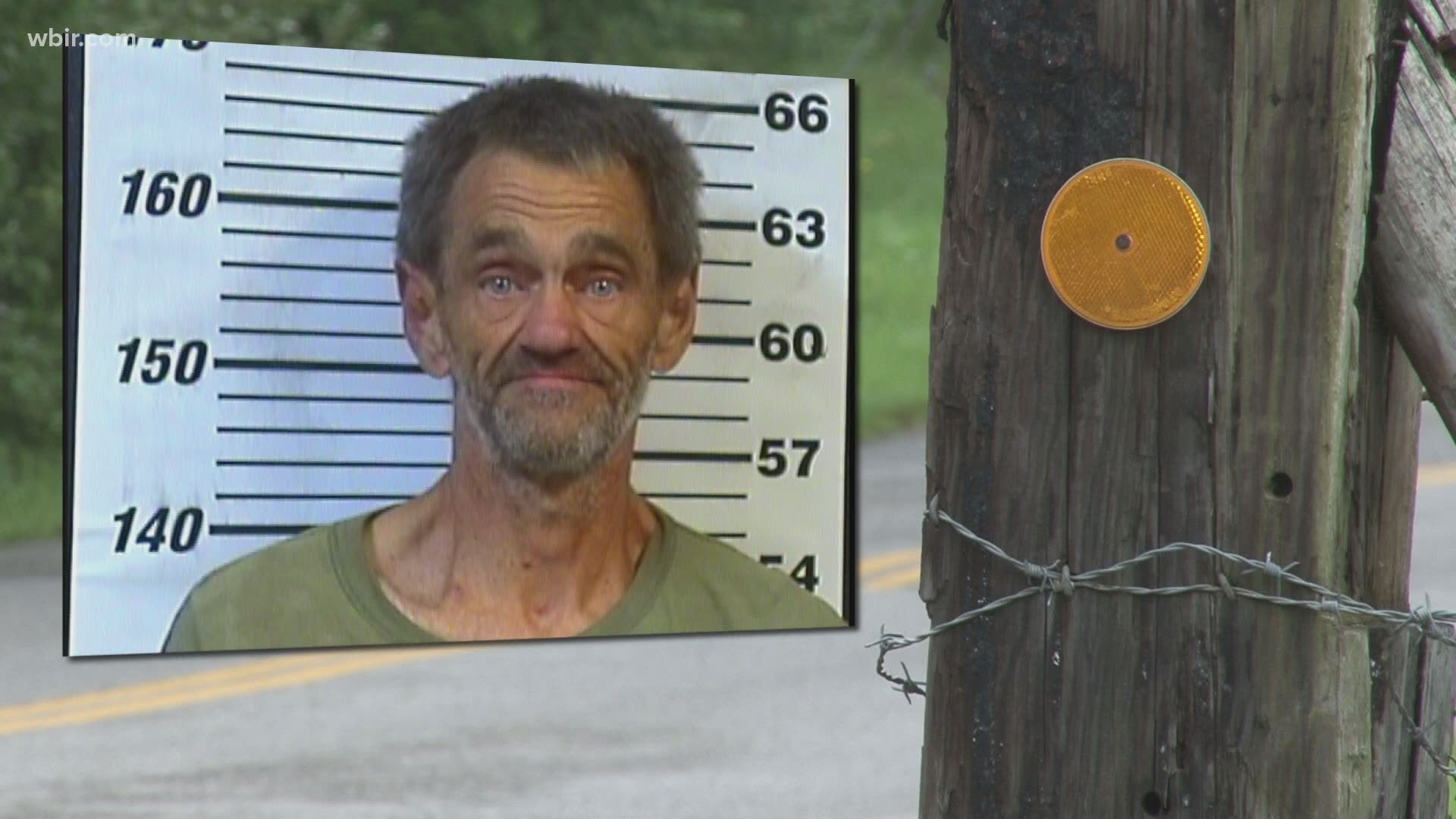 The sheriff's department said deputy Tim Tutor pulled over 57-year-old Mark Eberly just after 7 p.m.