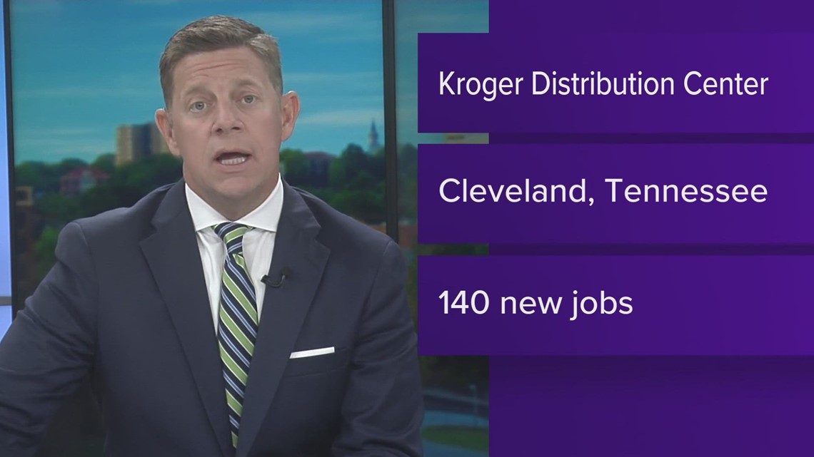 Kroger distribution center heading to Cleveland, TN