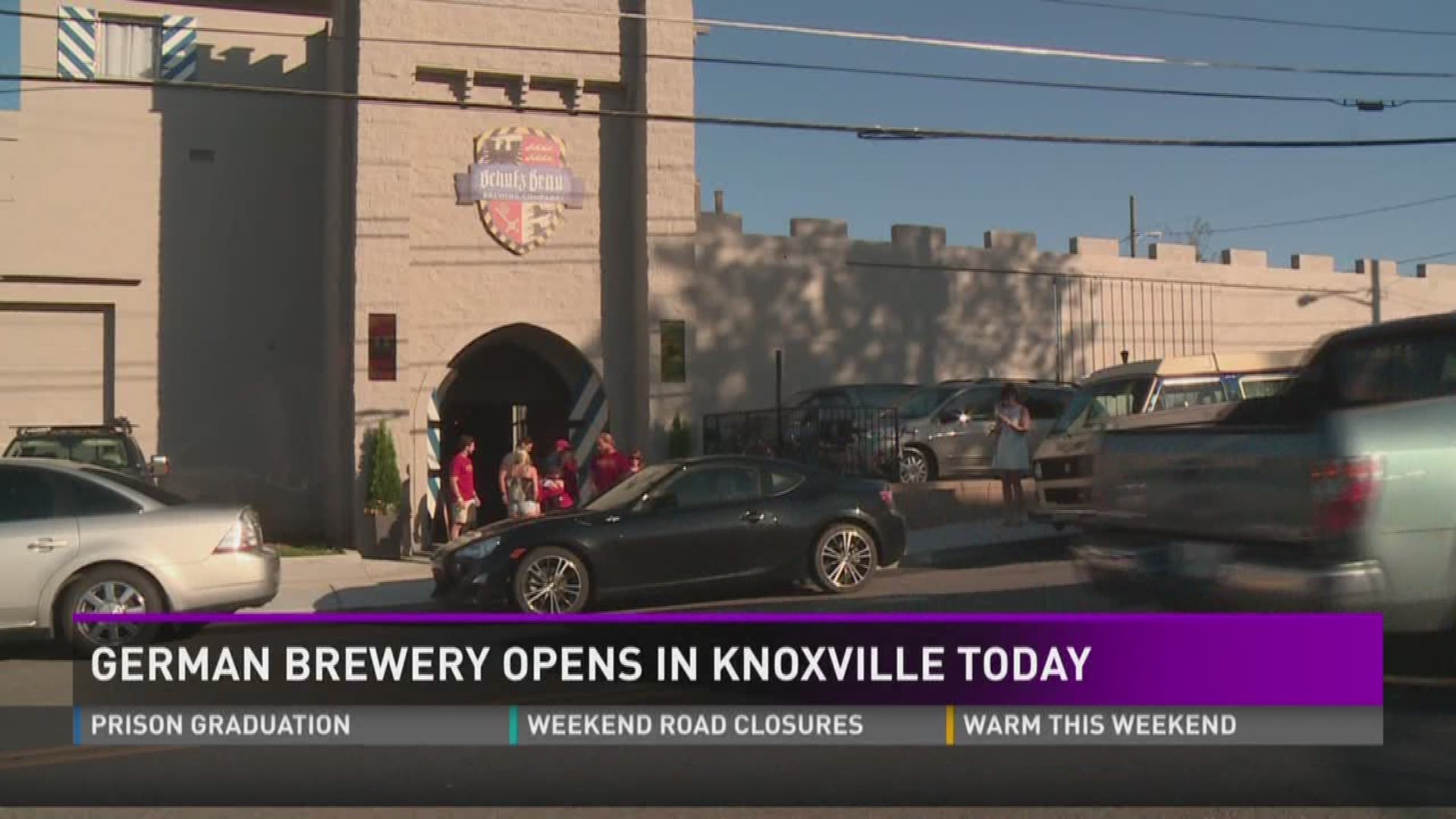 A German brewery opens in downtown Knoxville.