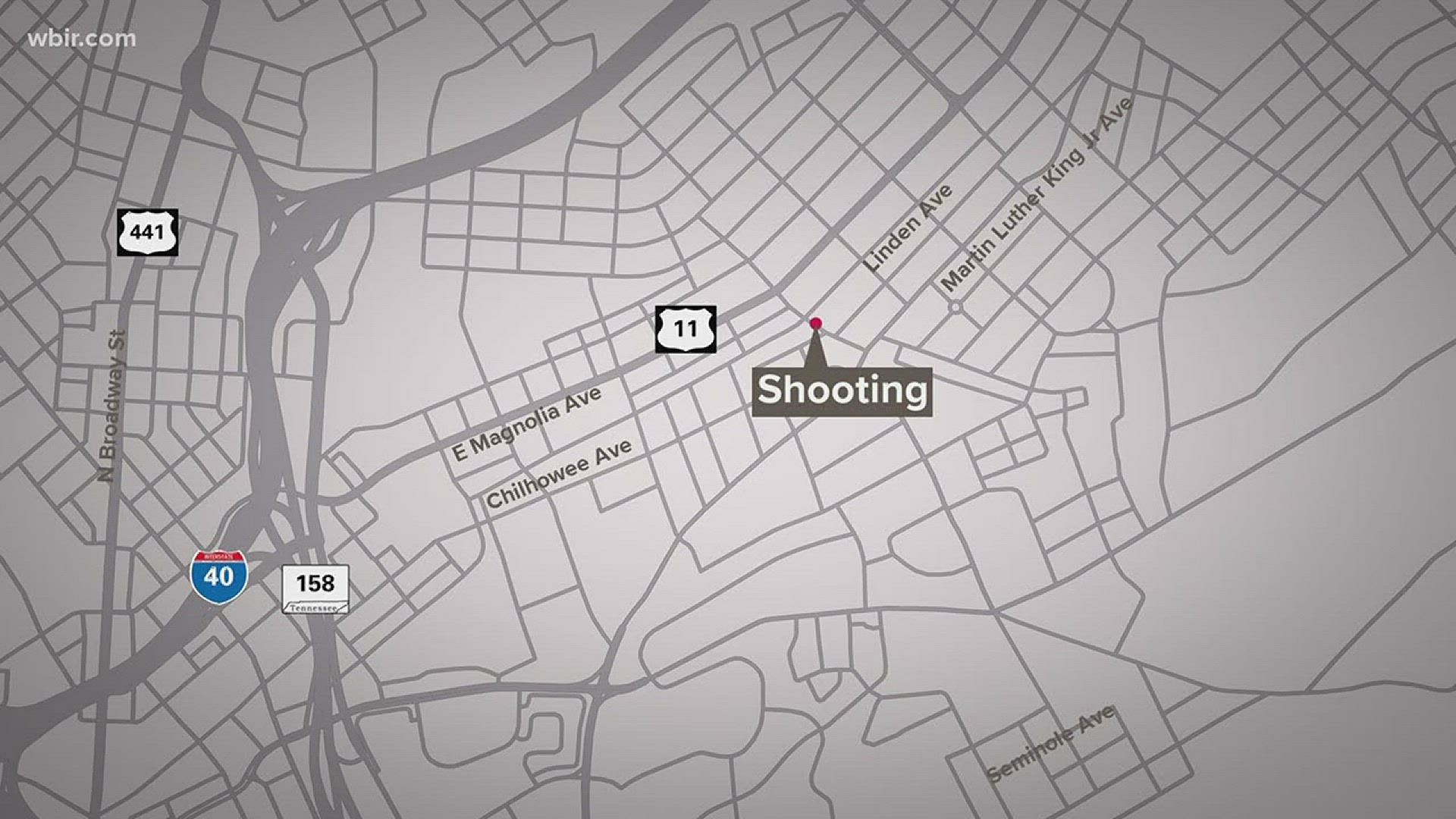 A man is recovering after Knoxville police say two men shot him in the stomach.