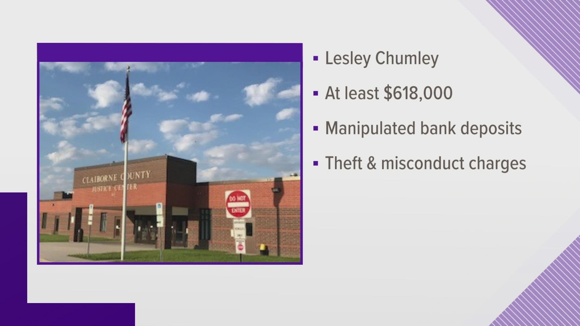 Lesley Chumley quit in April. She was indicted in June.