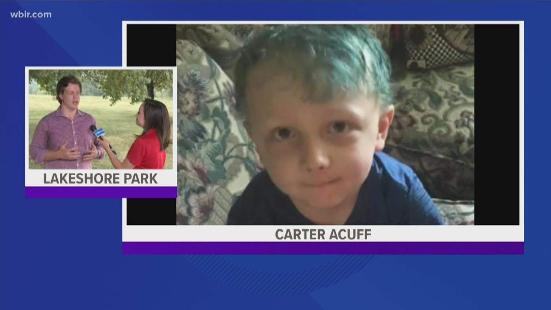 Carter's cinema at Lakeshore Park Saturday is raising money to support Carter Acuff who is battling Leukemia.