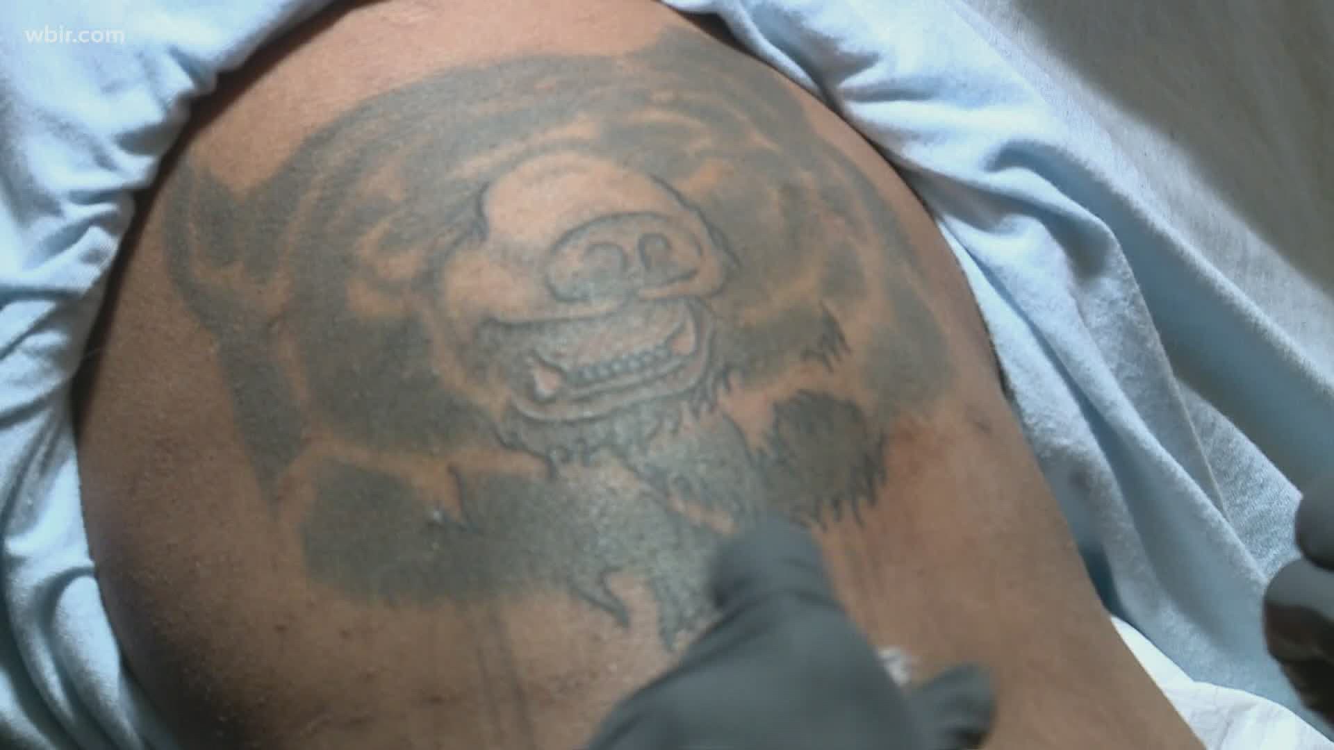 A Maryville tattoo artist is -- for free -- covering up hateful, racist tattoos.