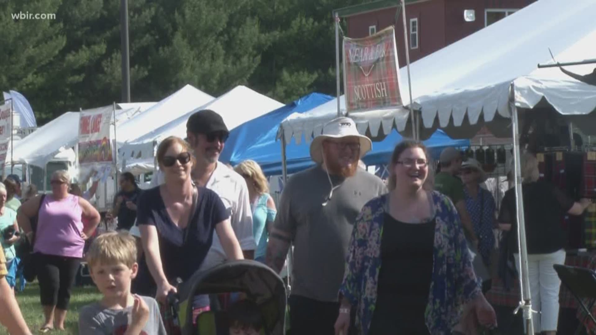 Hundreds of people celebrated Scottish heritage in East Tennessee at the Smoky Mountain Scottish Festival on Saturday.