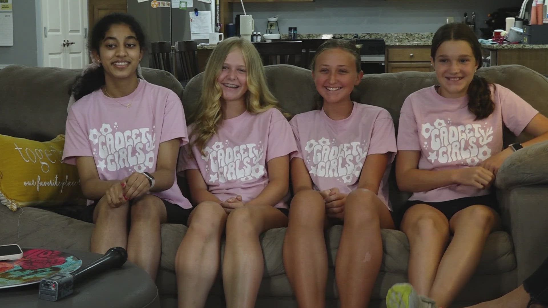 A Knoxville-based all-girls robotics team advanced to an international competition in Massachusetts—one of only a handful of teams representing the U.S.