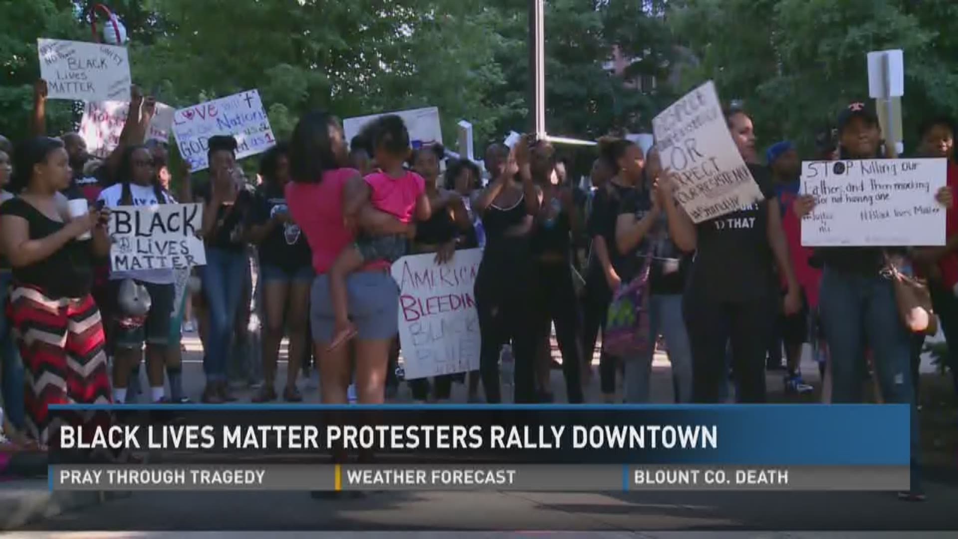 Black Lives Matter protesters march through Market Square | wbir.com
