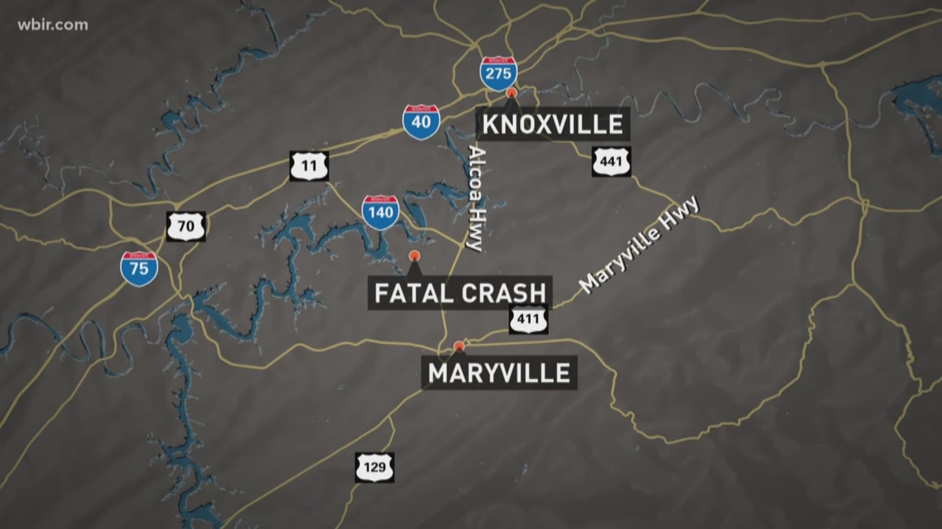 Tennessee Highway Patrol says one person died Friday night in a head-on collision in Louisville.