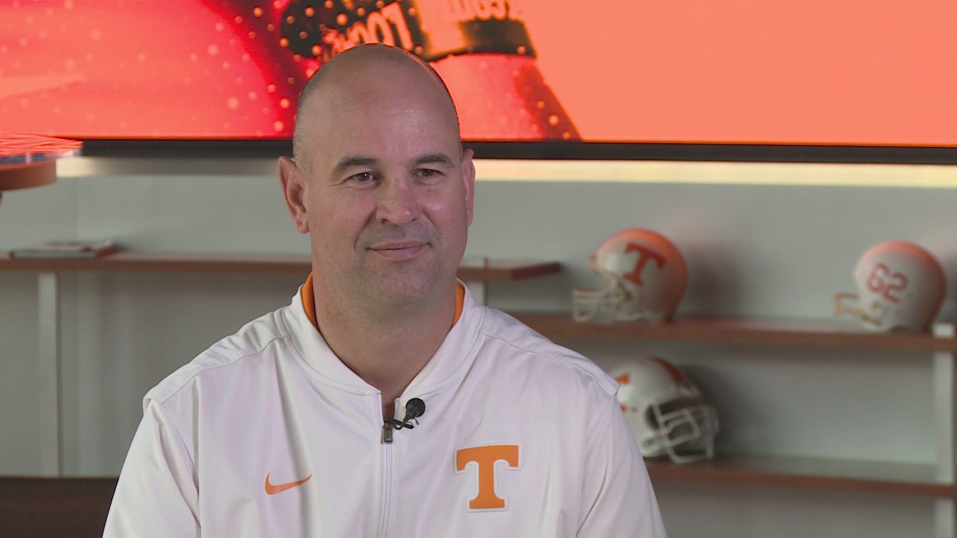 Head football coach Jeremy Pruitt sits down with Patrick Murray before the Vols' spring practice kicks off.