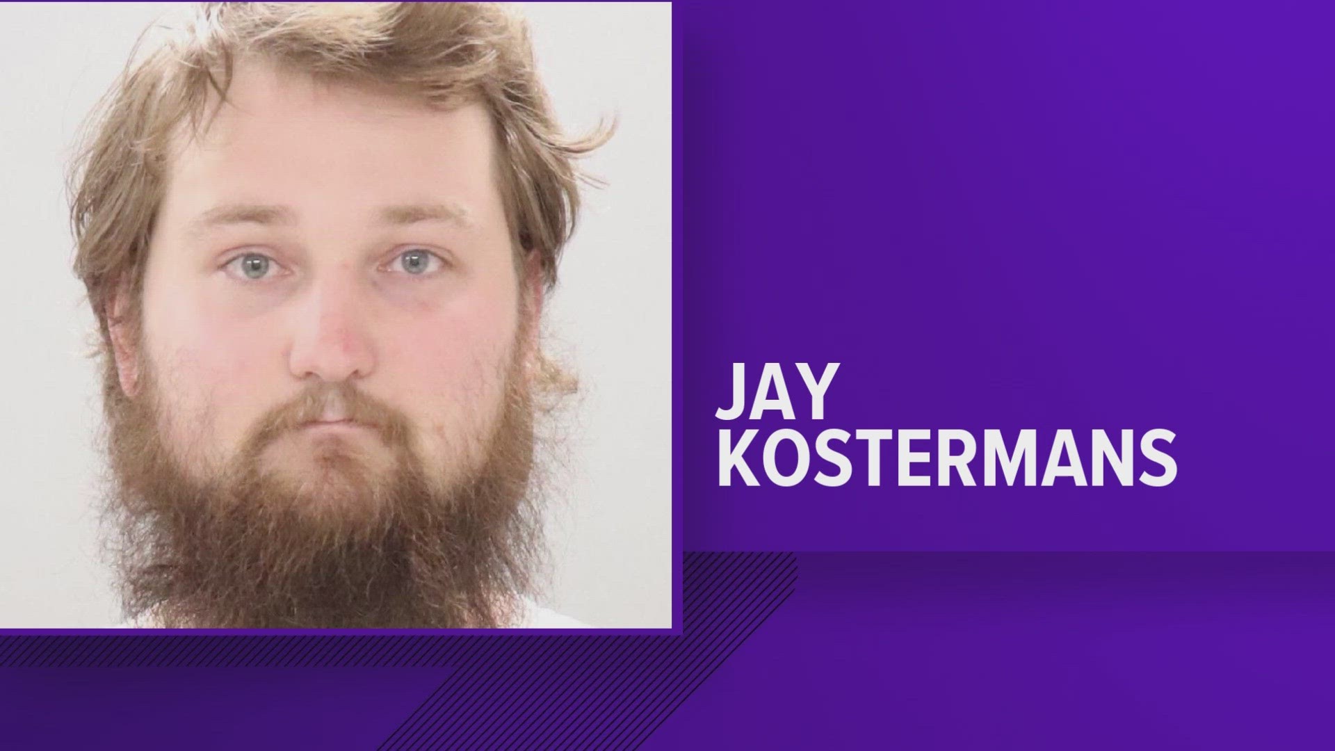 Jay Kostermans, 23, pleaded guilty to an information count of reckless endangerment. A judgment of not guilty by reason of insanity was entered.