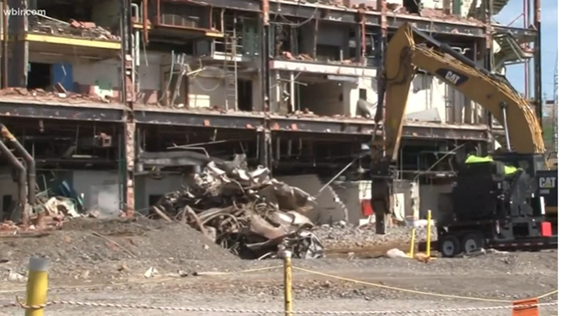 Historic building at Y-12 National Security Complex coming down | wbir.com