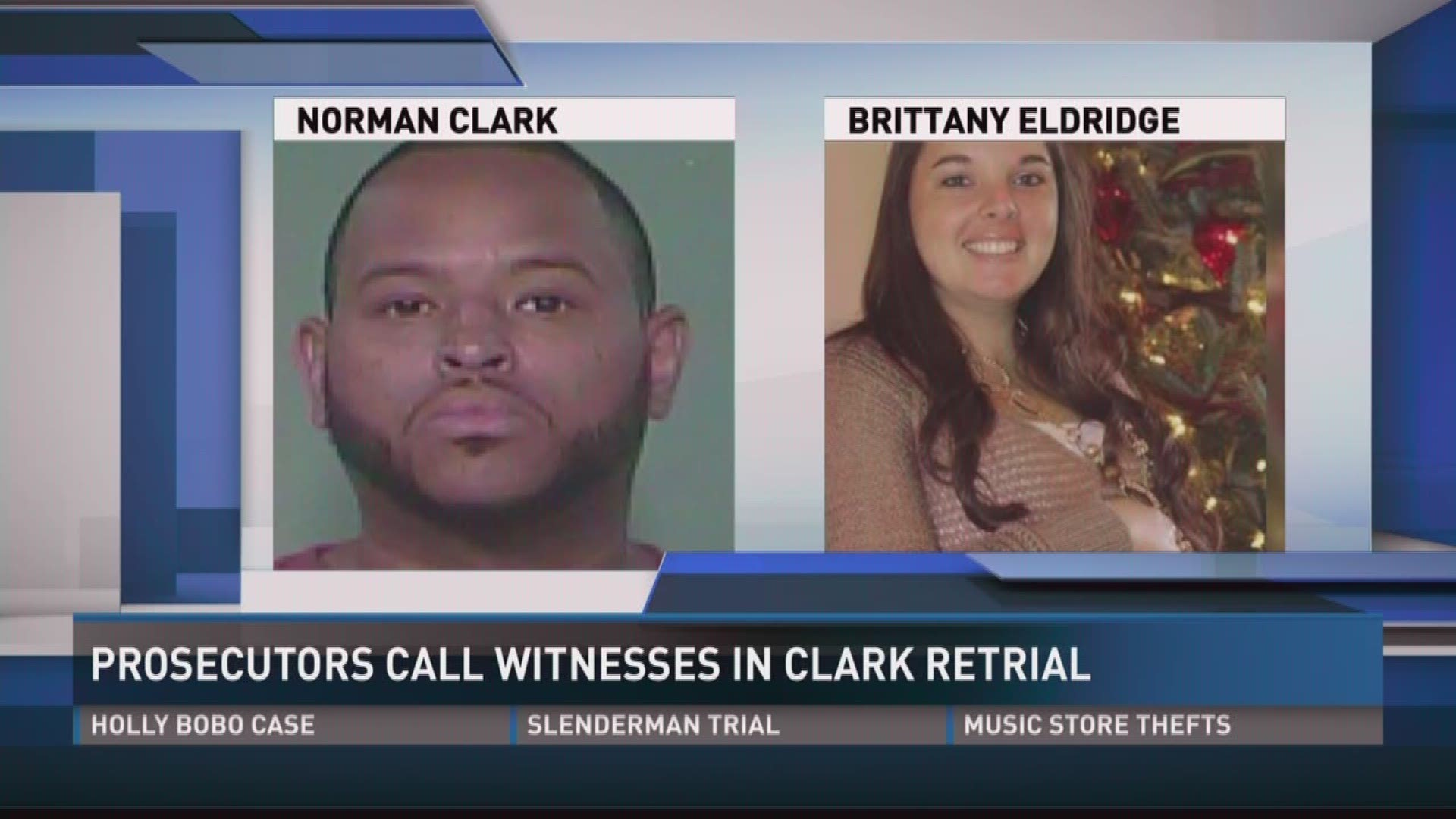 Norman Clark is accused of murdering his pregnant estranged girlfriend. His first trial ended with the jury unable to reach a verdict.