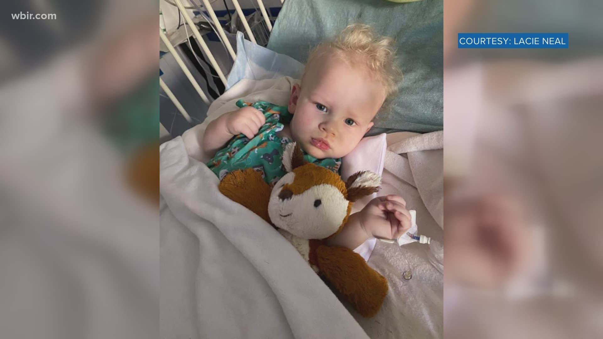 A 1-year-old who nearly drowned in a fish pond in Cumberland County will soon be out of the hospital.