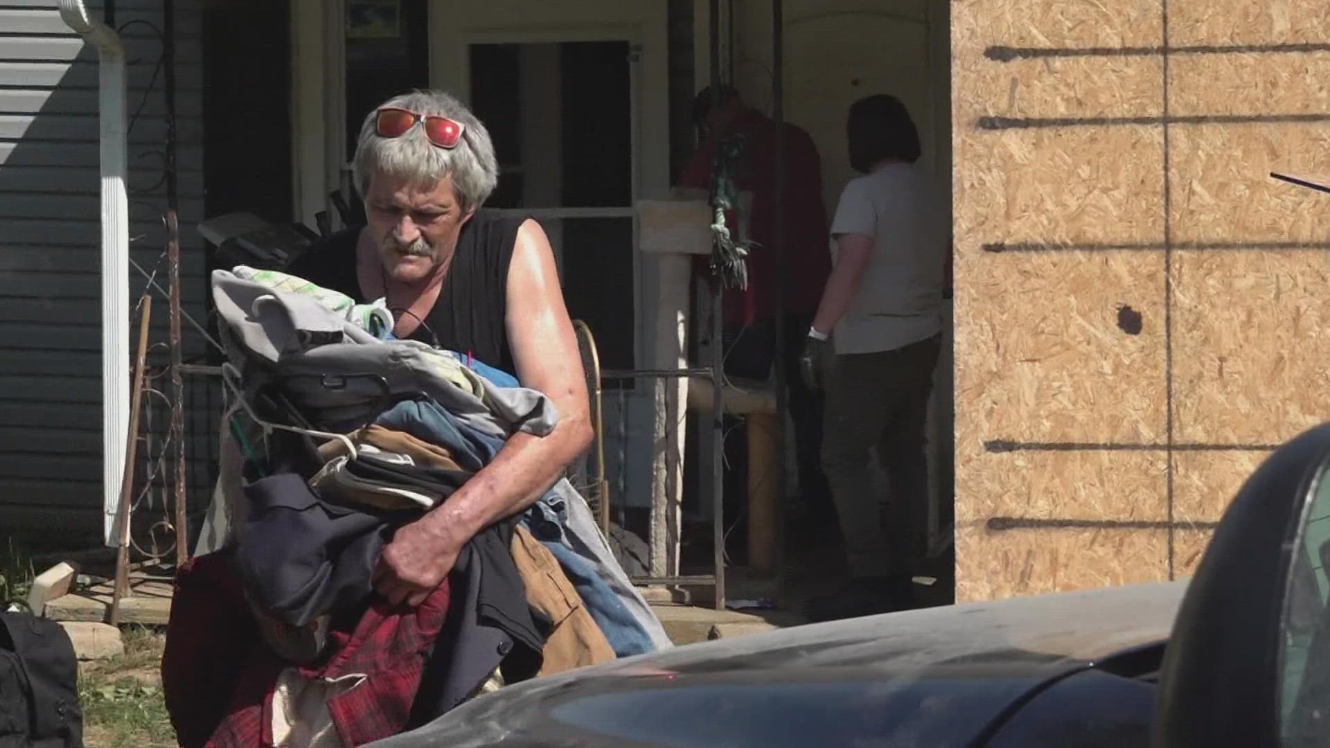 Police in Lenoir City boarded up the home and tossed out a man who lived there after getting calls about thefts, drugs, assaults and a stabbing.