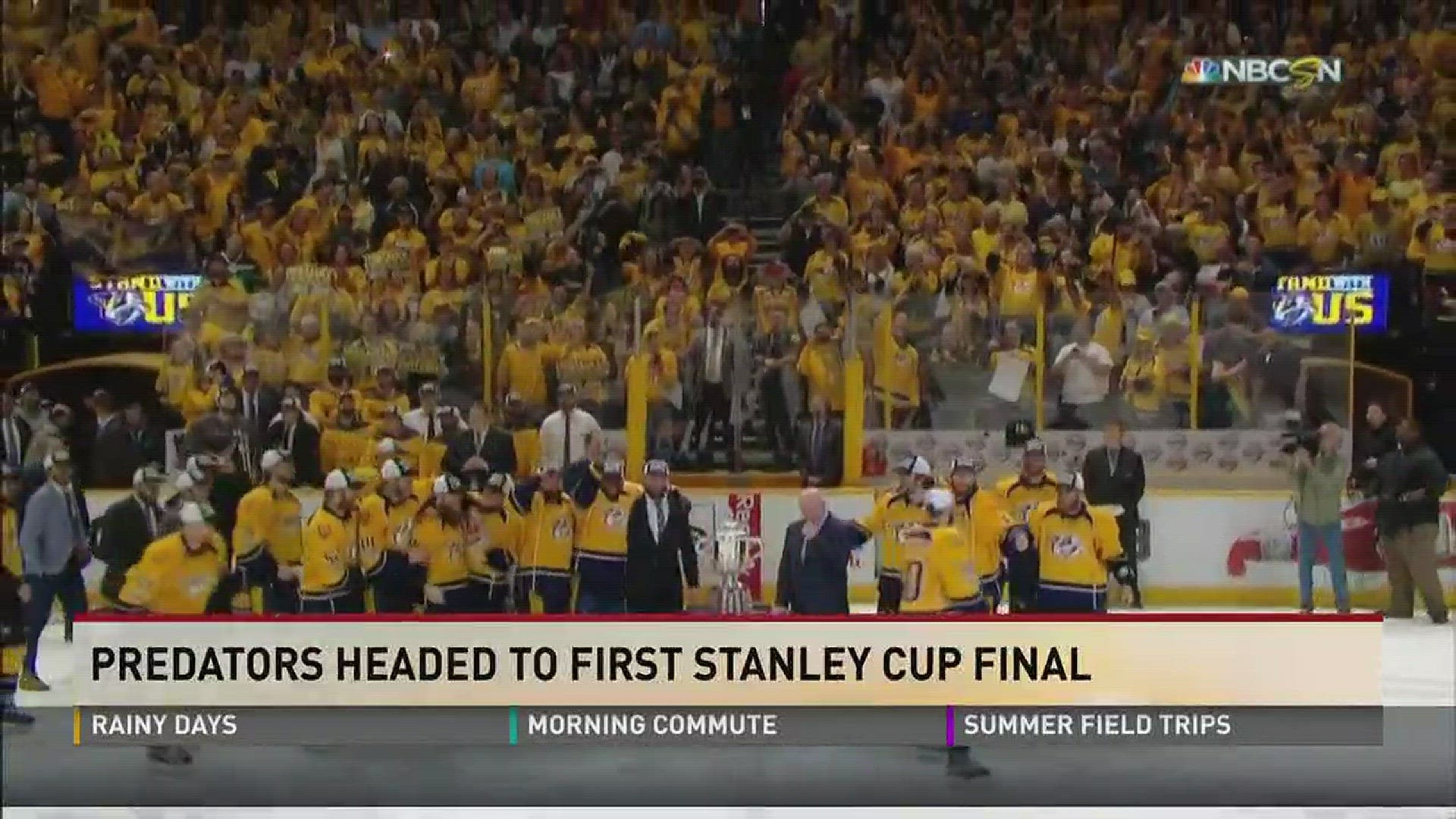 May 23, 2017: For the first time ever, the Nashville Predators are heading to the Stanley Cup Final.