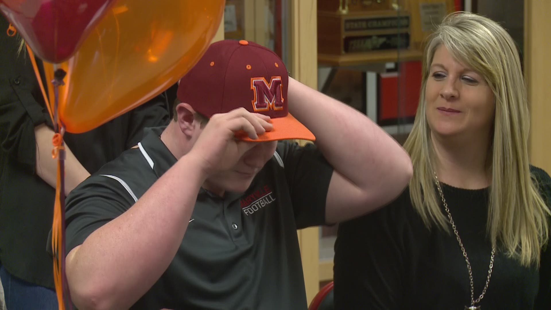 Maryville's Tank Sloan stays local and continues his football career with Maryville College.