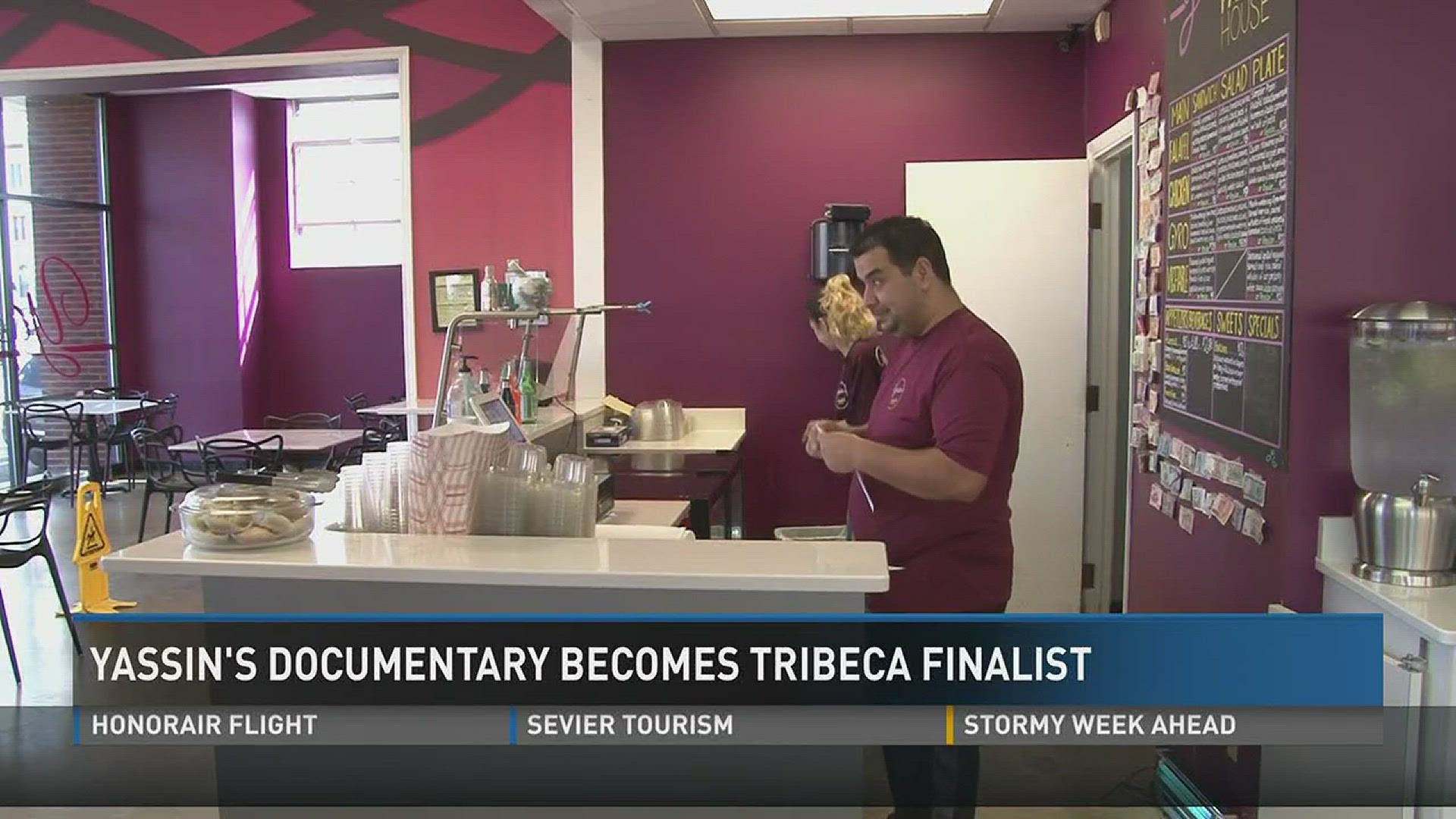 April 4, 2017: A documentary featuring a Knoxville restaurant owner and former Syrian refugee is a finalist for the Tribeca X Award at the Tribeca Film Festival.