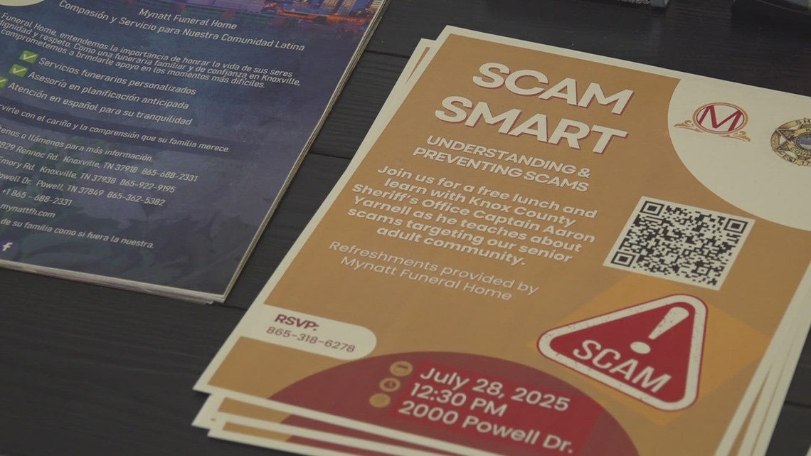 'We see more and more technology-based scams' | KCSO teaches seniors how to prevent being scammed