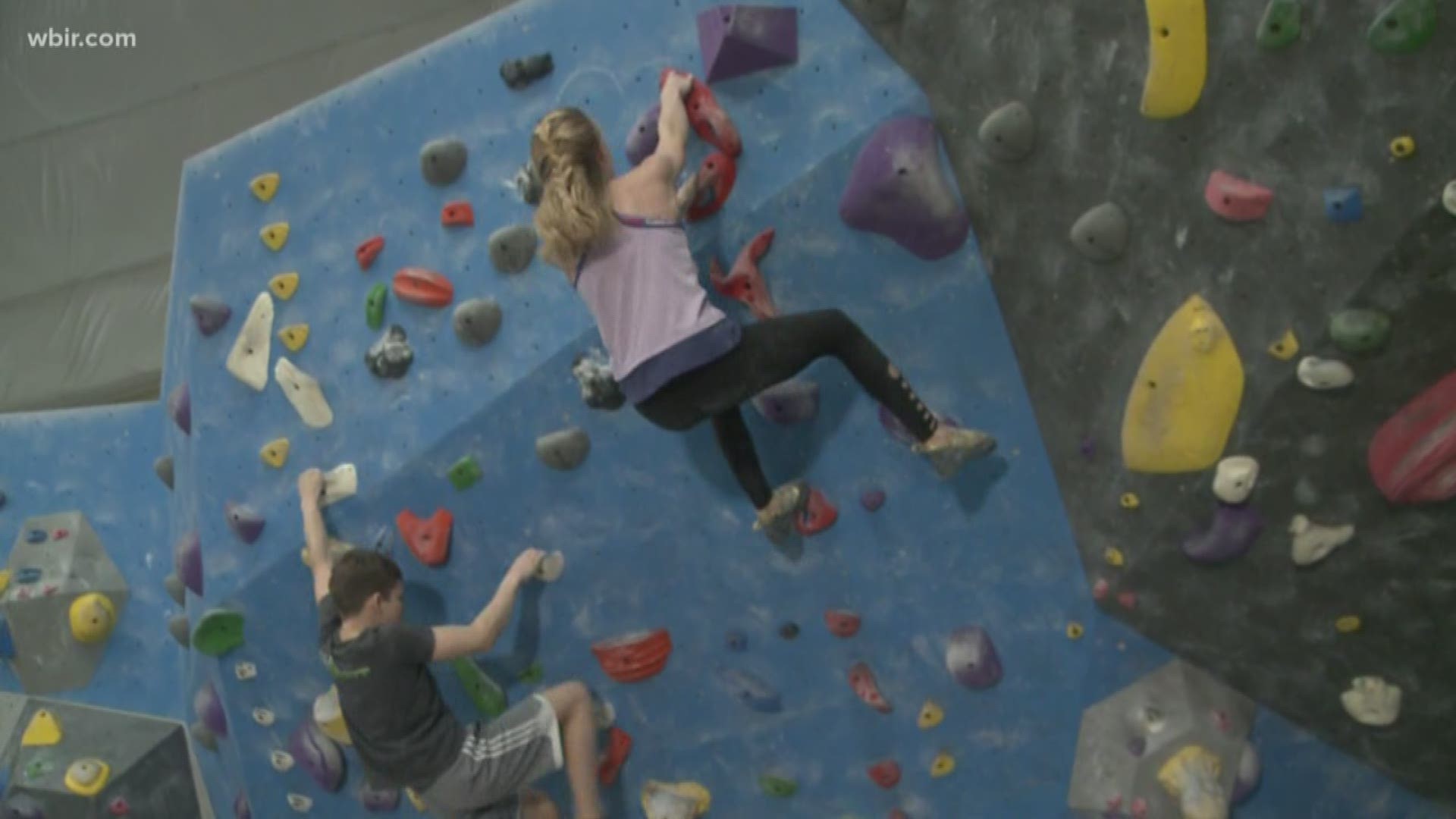 Two indoor rock climbers from Knoxville are in Oregon for USA Climbing Bouldering Youth Nationals. Feb. 7, 2019-4pm