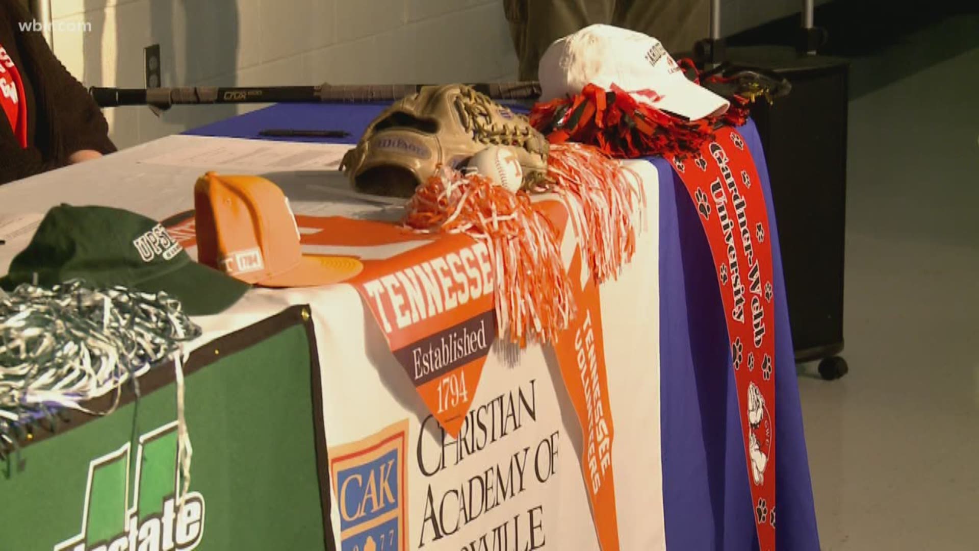Local athletes from Knox County signed with Tennessee on Wednesday.