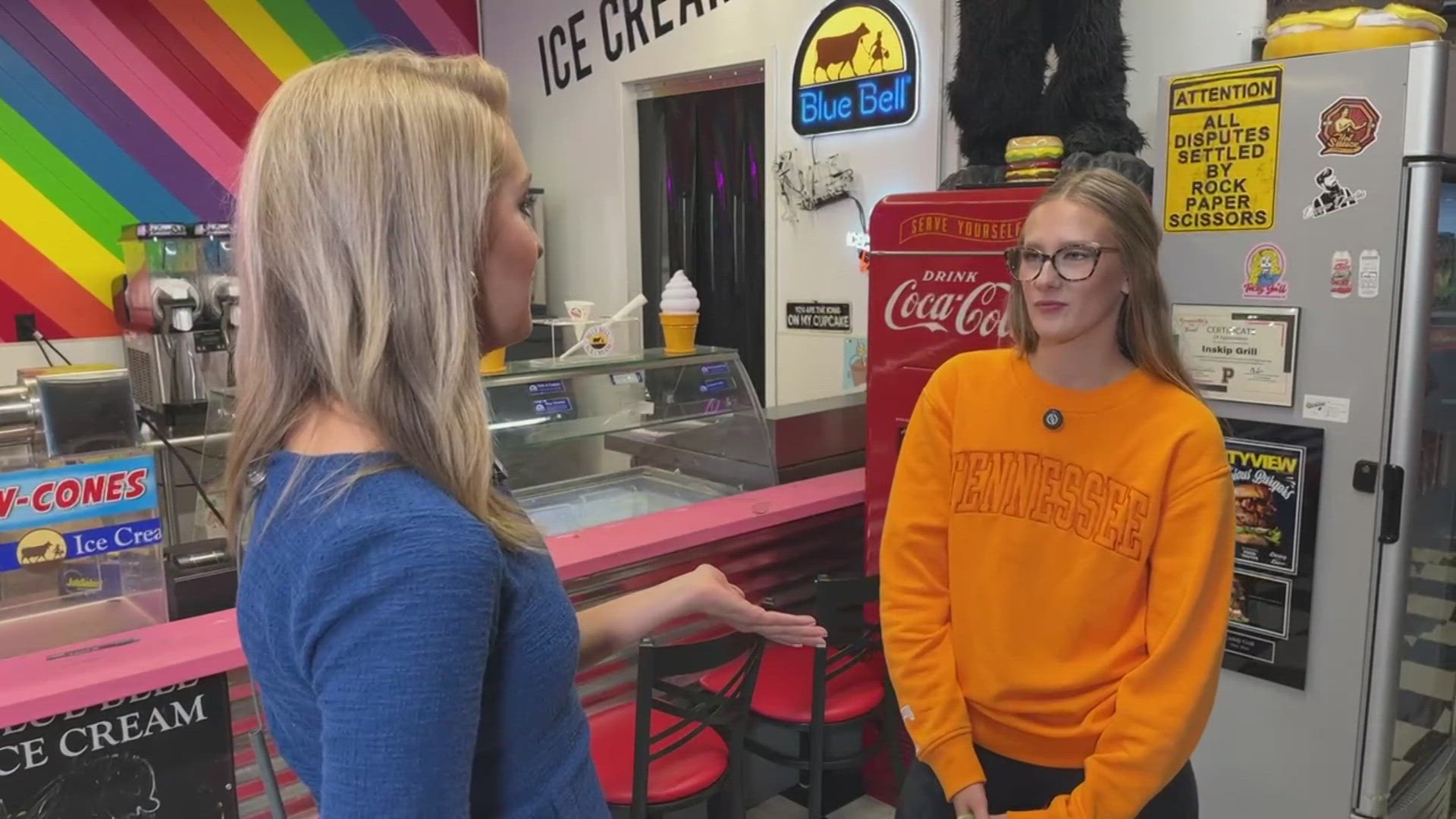 From providing a warm meal to donating drinkable water, Inskip Grill is just one of many Knoxville businesses that are giving back to the community.