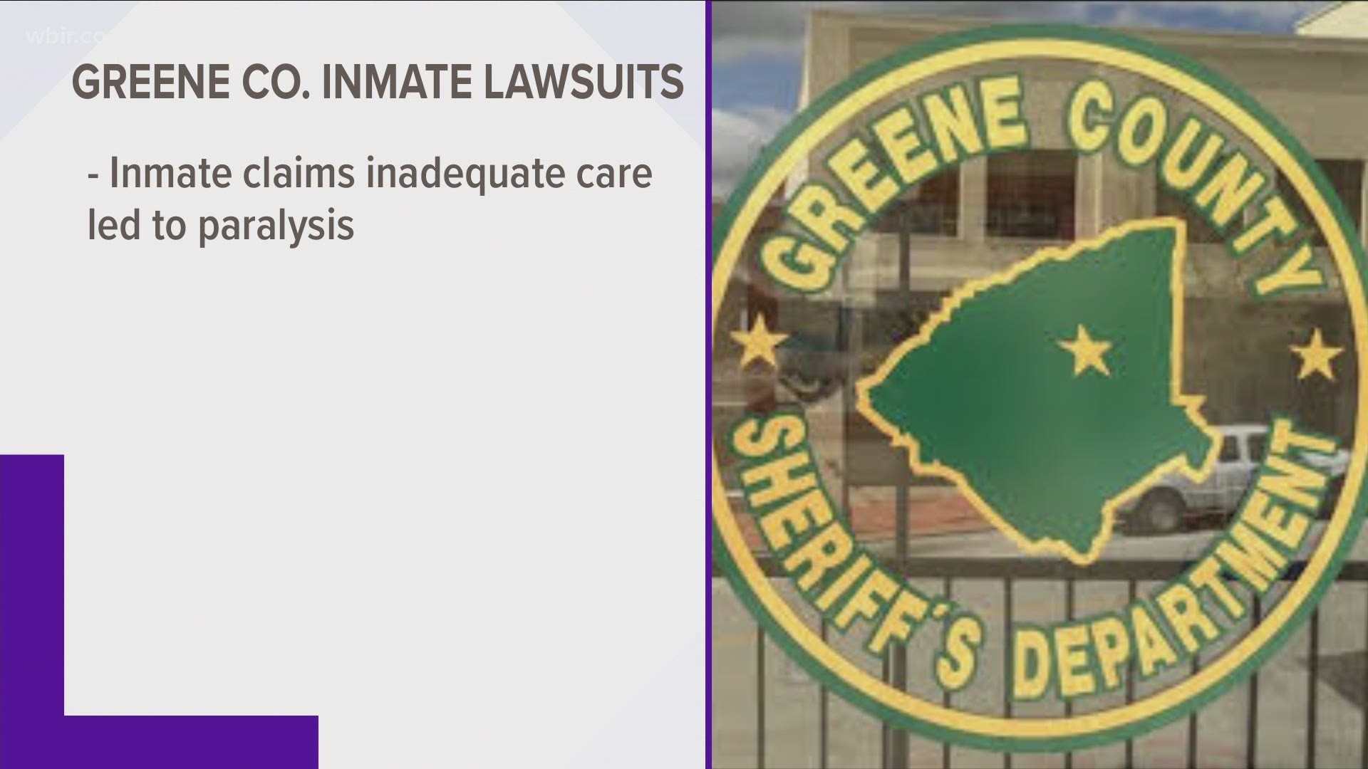 Court documents show that three former inmates are suing several county and law enforcement leaders for negligence and civil rights violations.