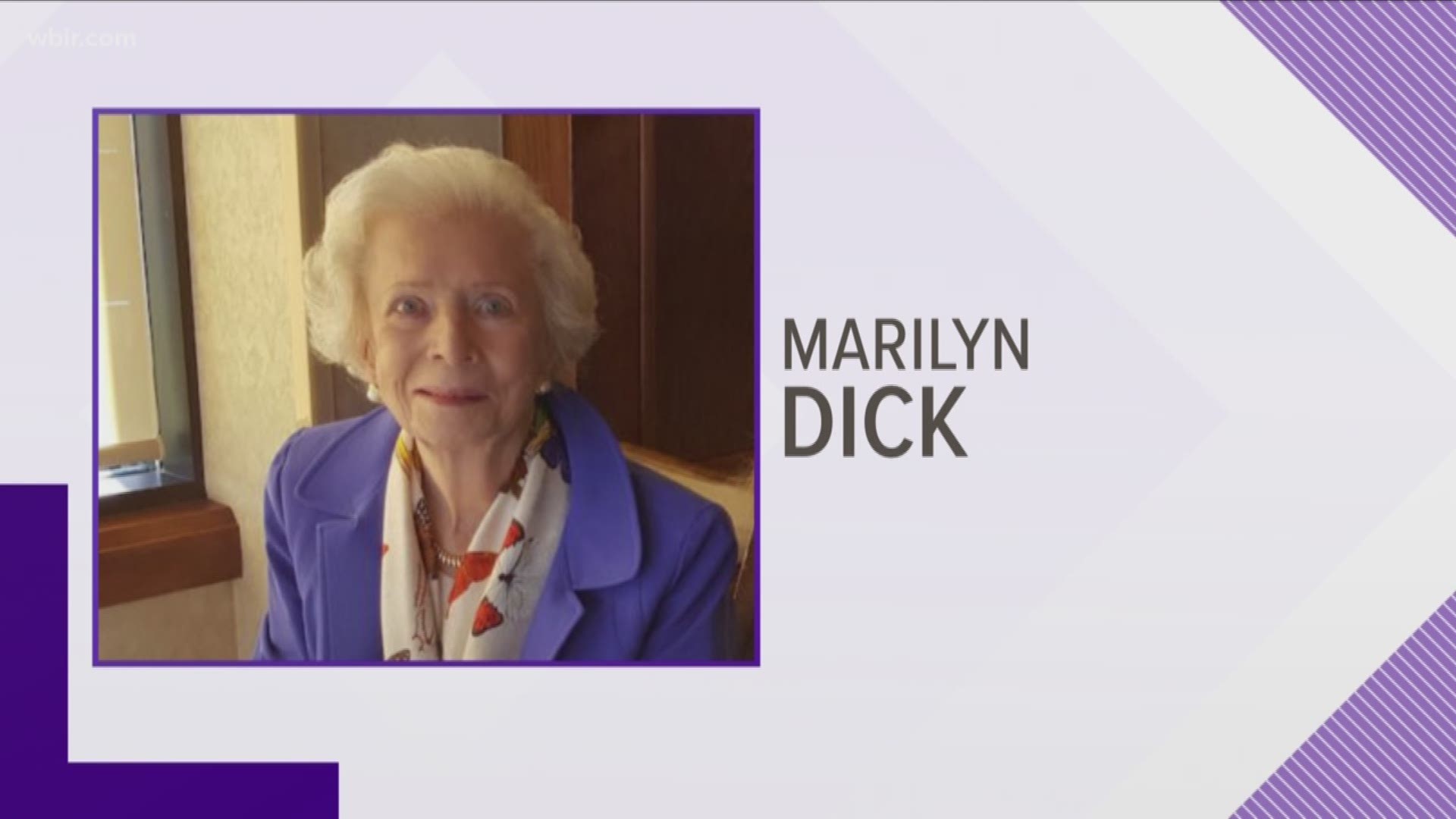 A longtime Knoxville philanthropist has died. Marilyn Dick passed away February 8th.