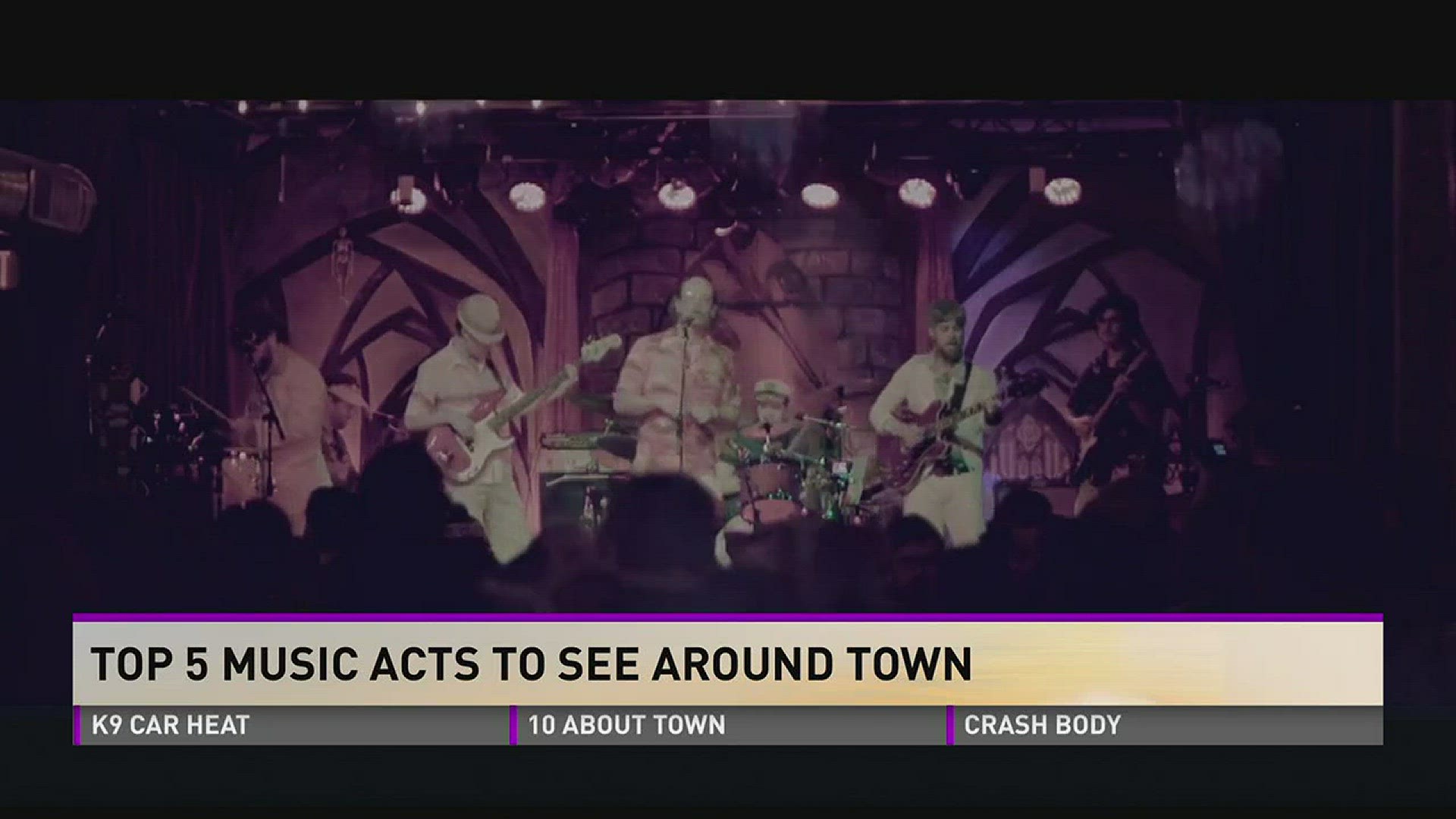 Top 5 Music Acts to See Around Town