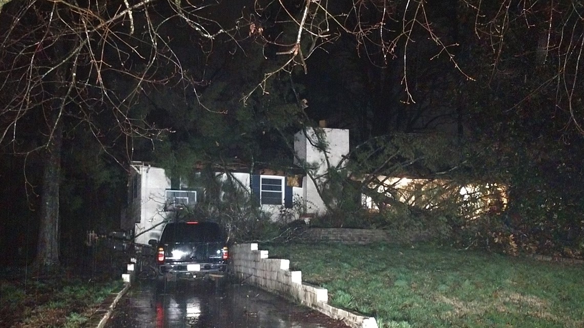 Strong storms strike East Tennessee, knock trees down, cut power for ...