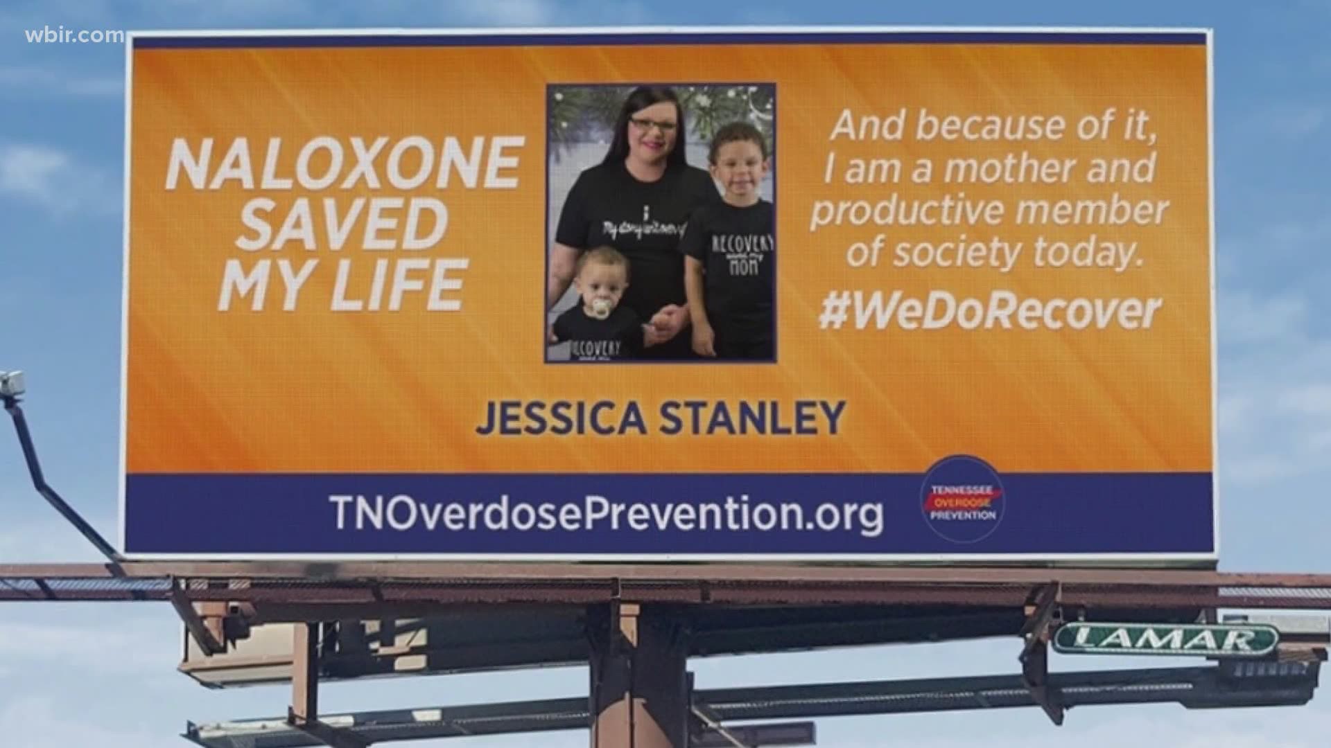 ACROSS THE STATE, THERE ARE MORE THAN A DOZEN BILLBOARDS SHARING MESSAGES OF HOPE AND LOSS IN HONOR OF INTERNATIONAL OVERDOSE AWARENESS DAY.
