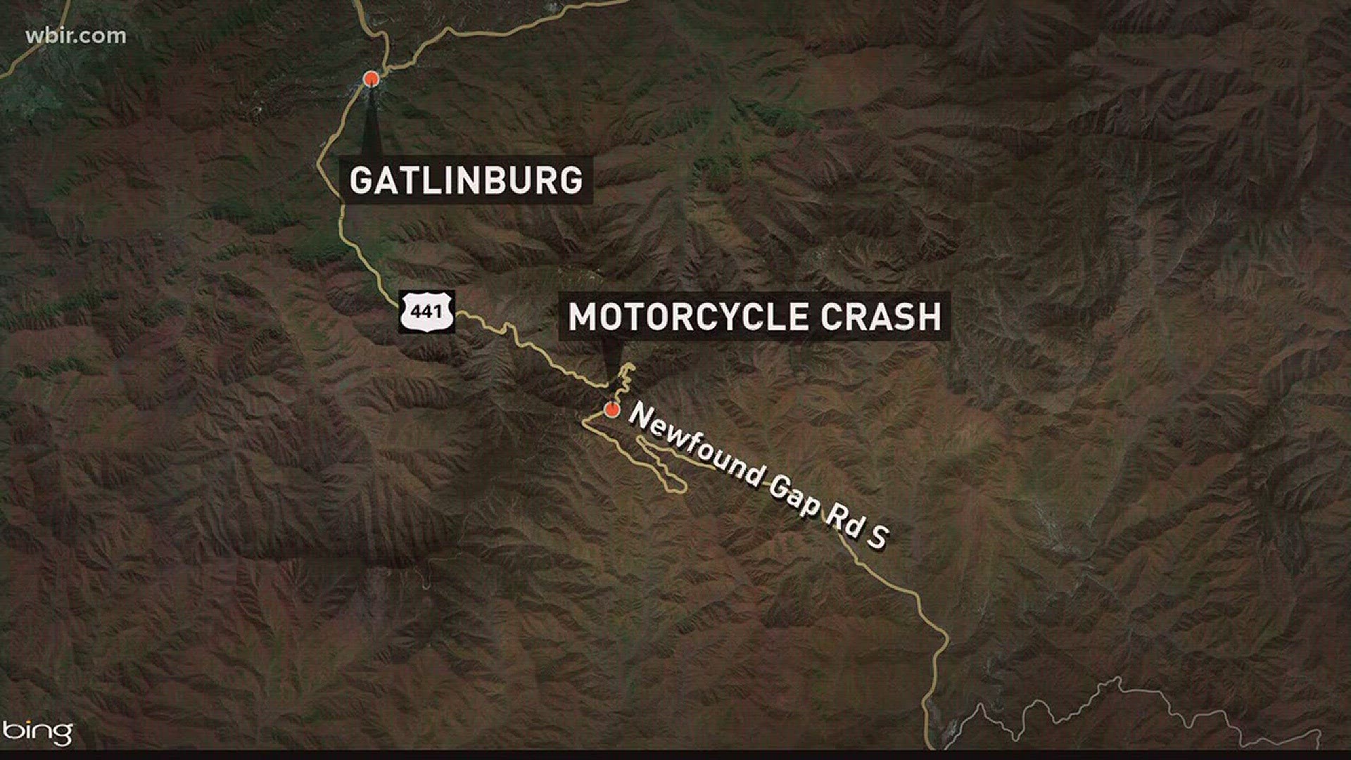 Oct. 27, 2017: A man is dead and a woman is hurt after a motorcycle wreck in the Great Smoky Mountains.