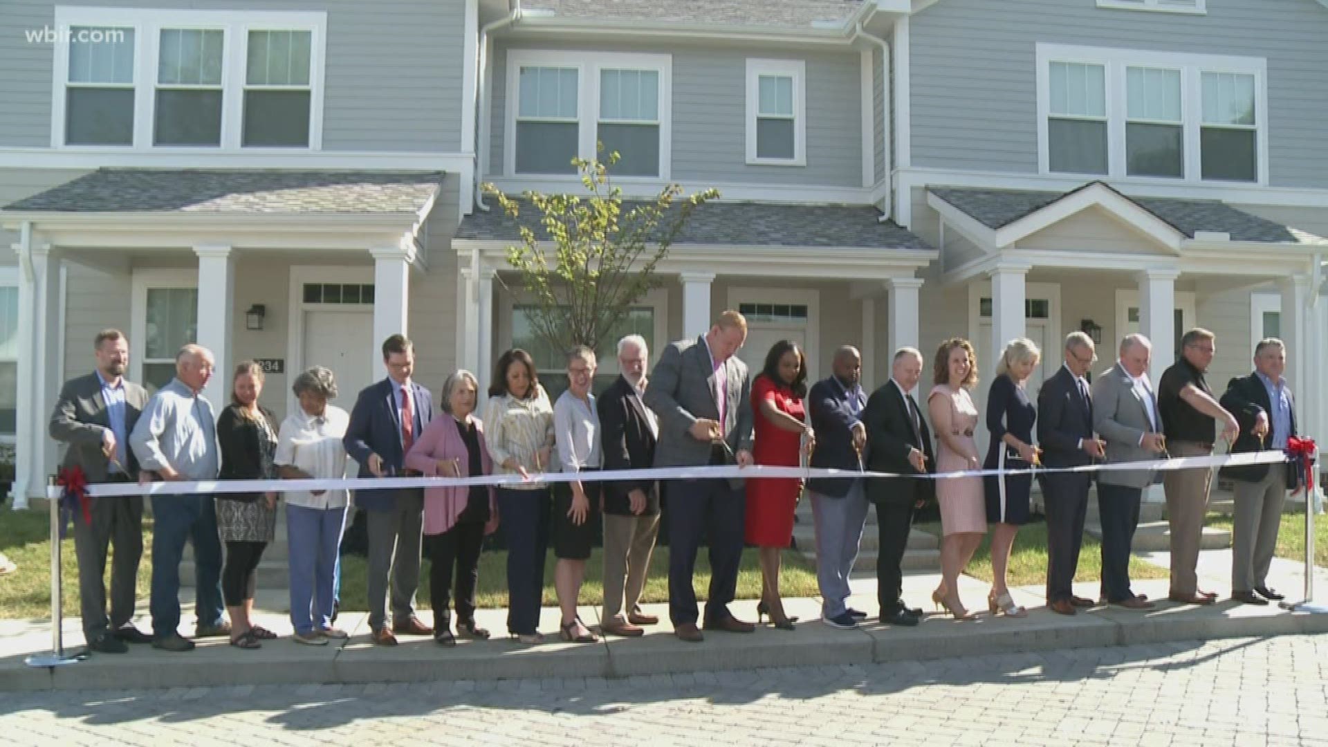 City and county leaders today cut the ribbon on 'Five Points III' -- a new affordable housing complex in East Knoxville.