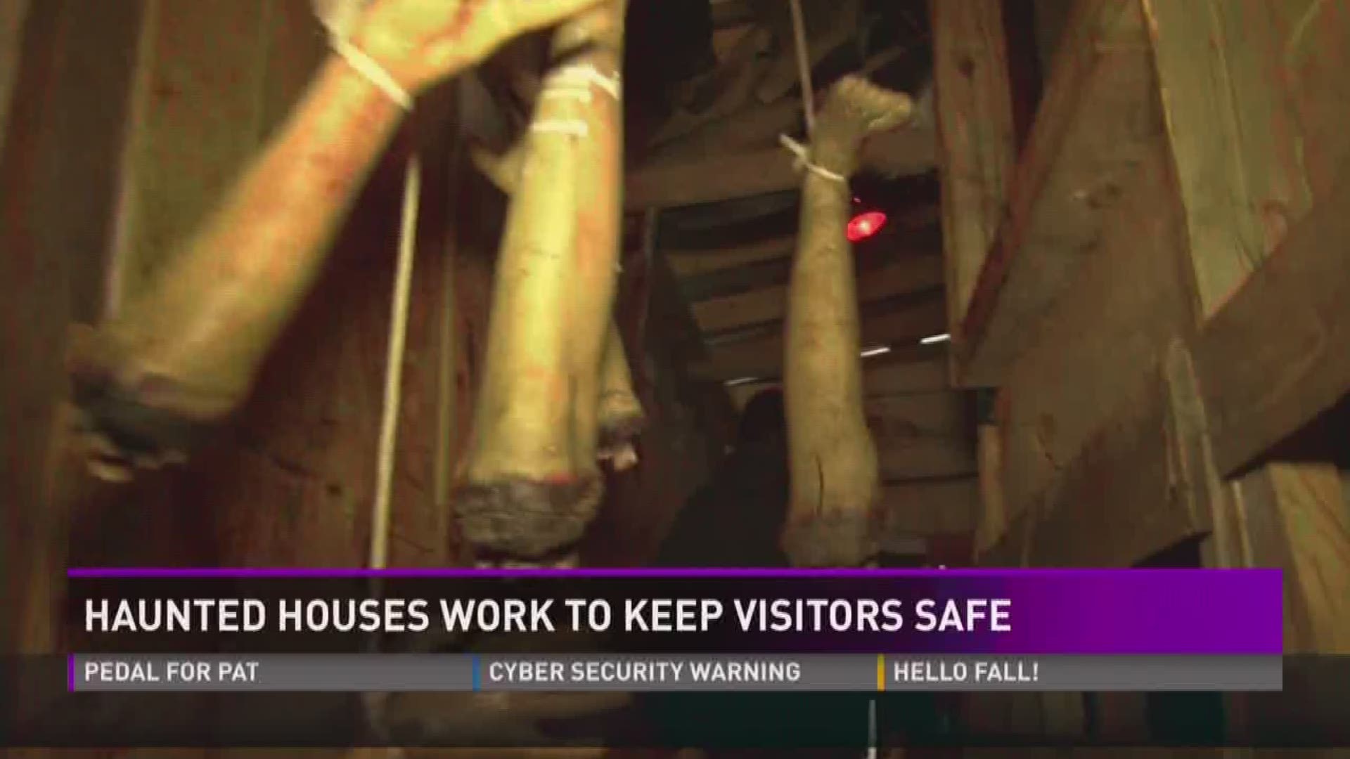Haunted houses adhere to strict regulations in order to keep visitors safe while they are scared.