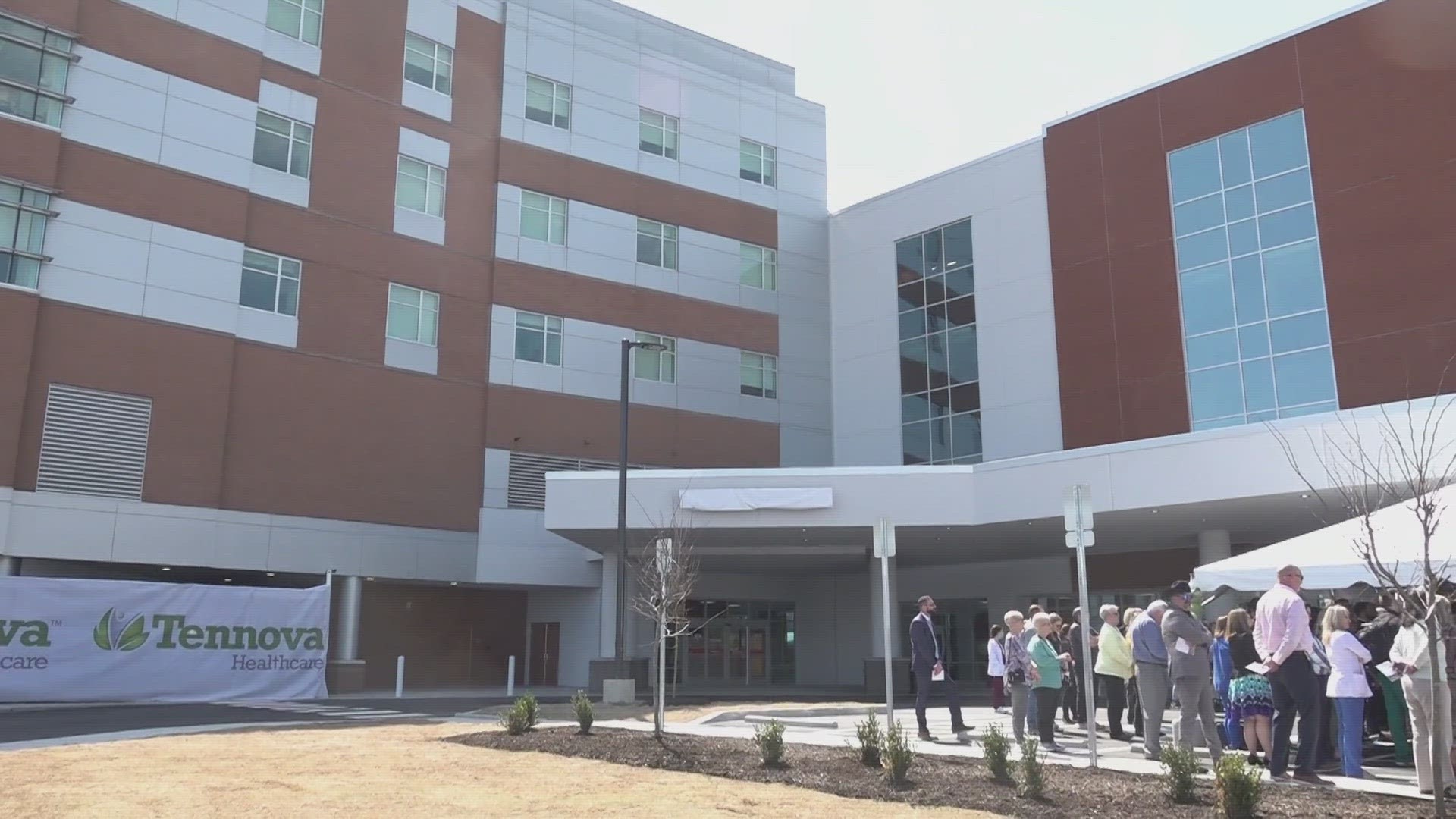 The Tennova North Knoxville Medical Center is finished building a new 98,000-square-foot tower. It had a price tag of around $67.5 million.