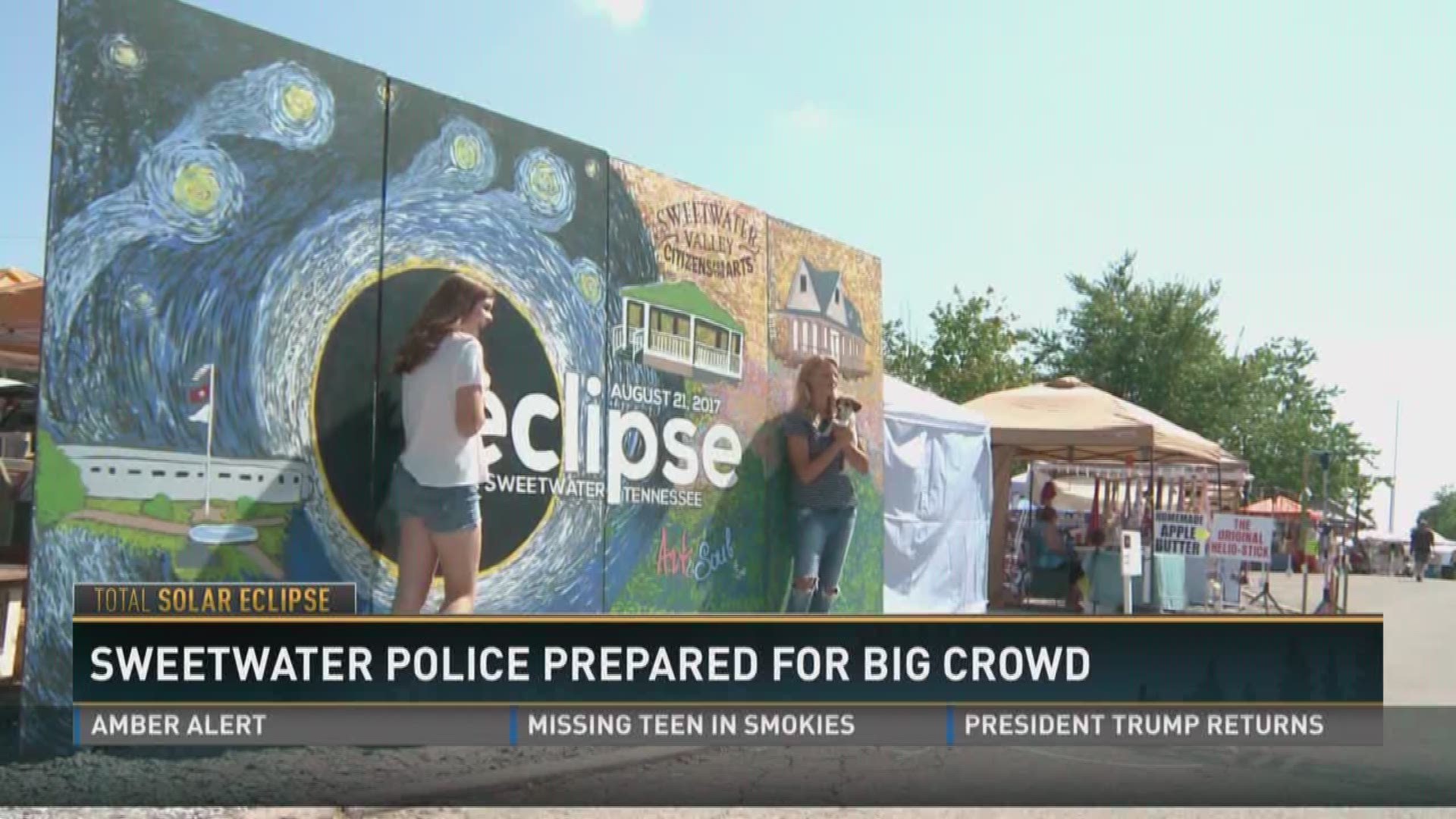 Eclipse preparations are underway for police offices in Sweetwater.
