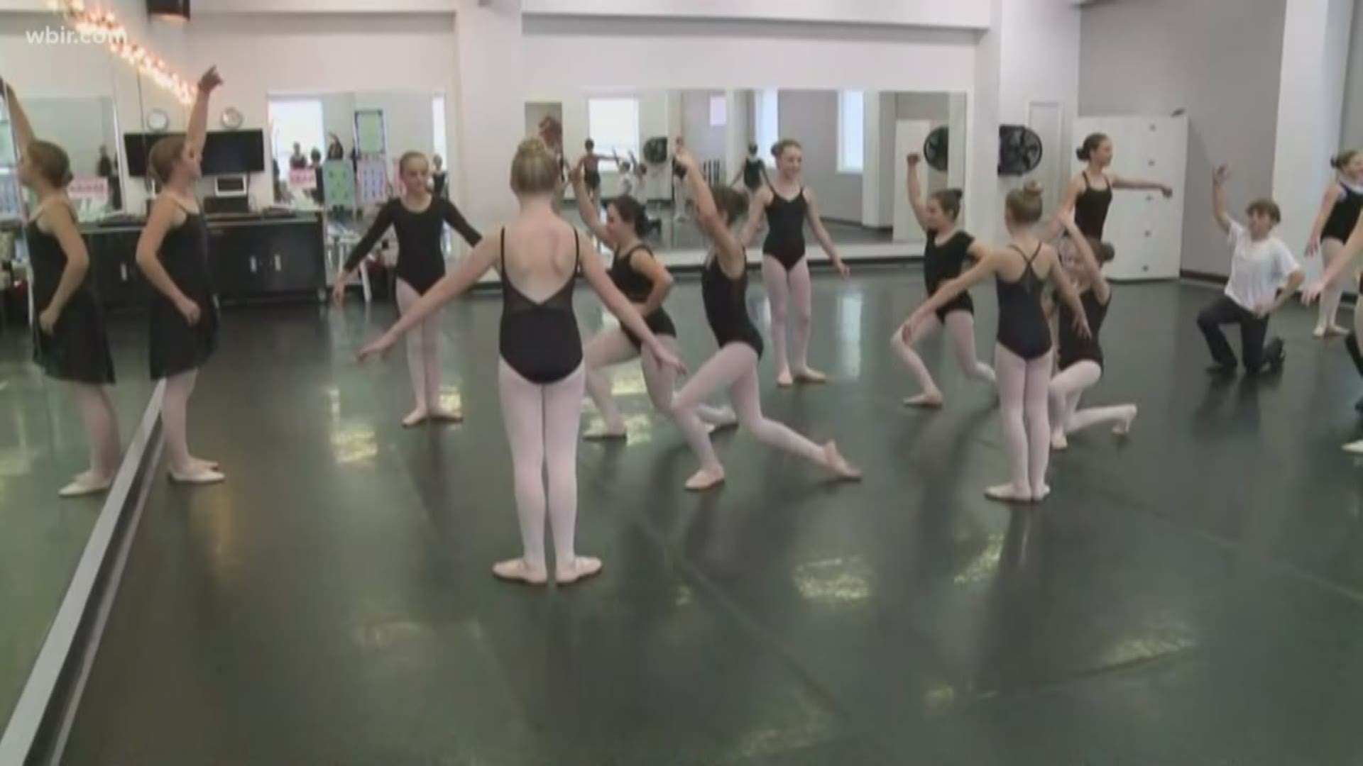 Get a behind-the-scenes look at how a local ballet company is preparing to perform "The Nutcracker"!