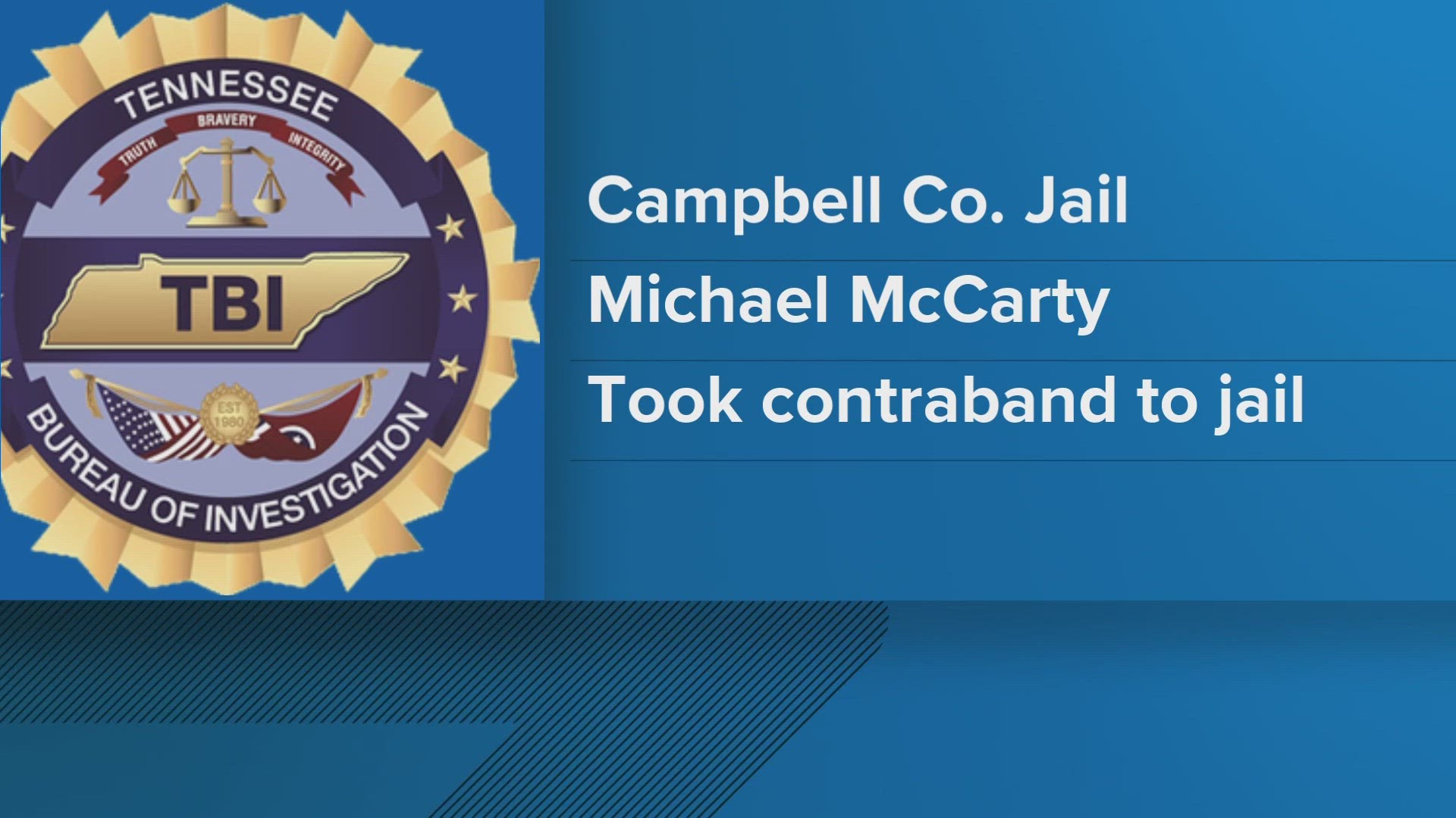 Michael J. McCarty was charged with two counts of official misconduct, according to the Tennessee Bureau of Investigation.