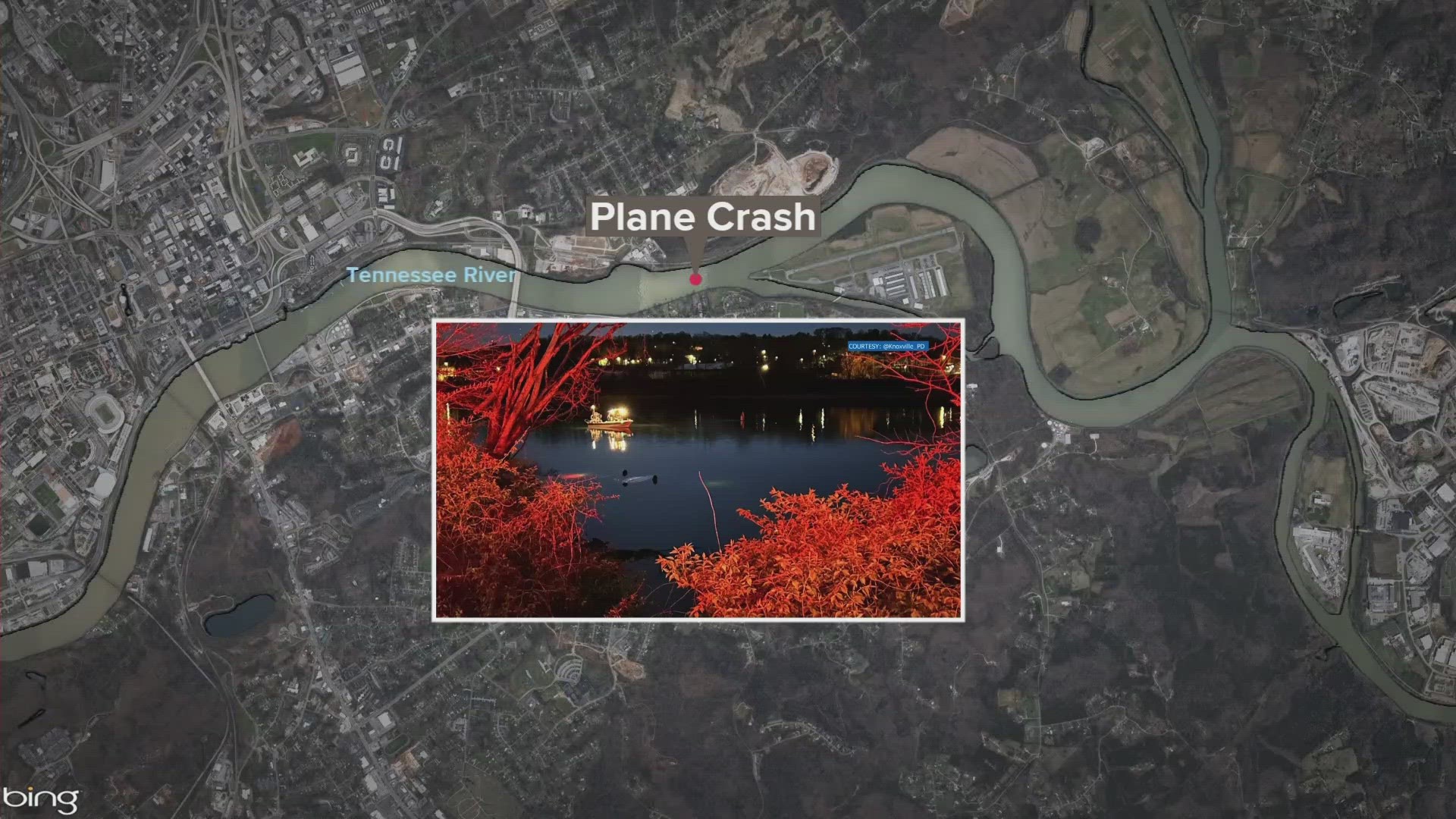 KFD No injuries reported after small plane crashes into Tennessee River near Knoxville