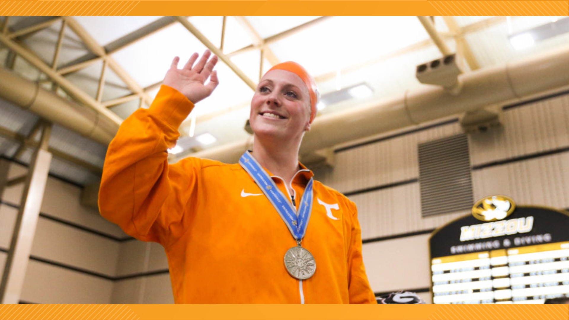 Toussaint is set to become the first Tennessee women's swimmer or diver to compete in the Olympics while still being an active member of the team.