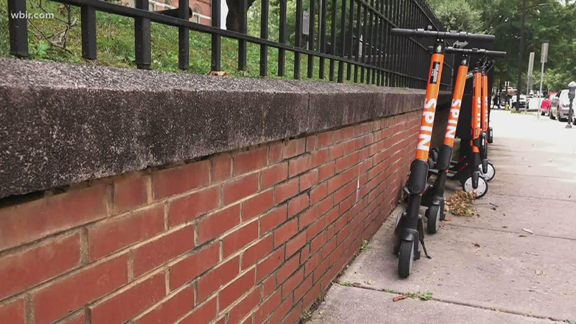 The date for the return of shared bikes and scooters in Knoxville is still up in the air.